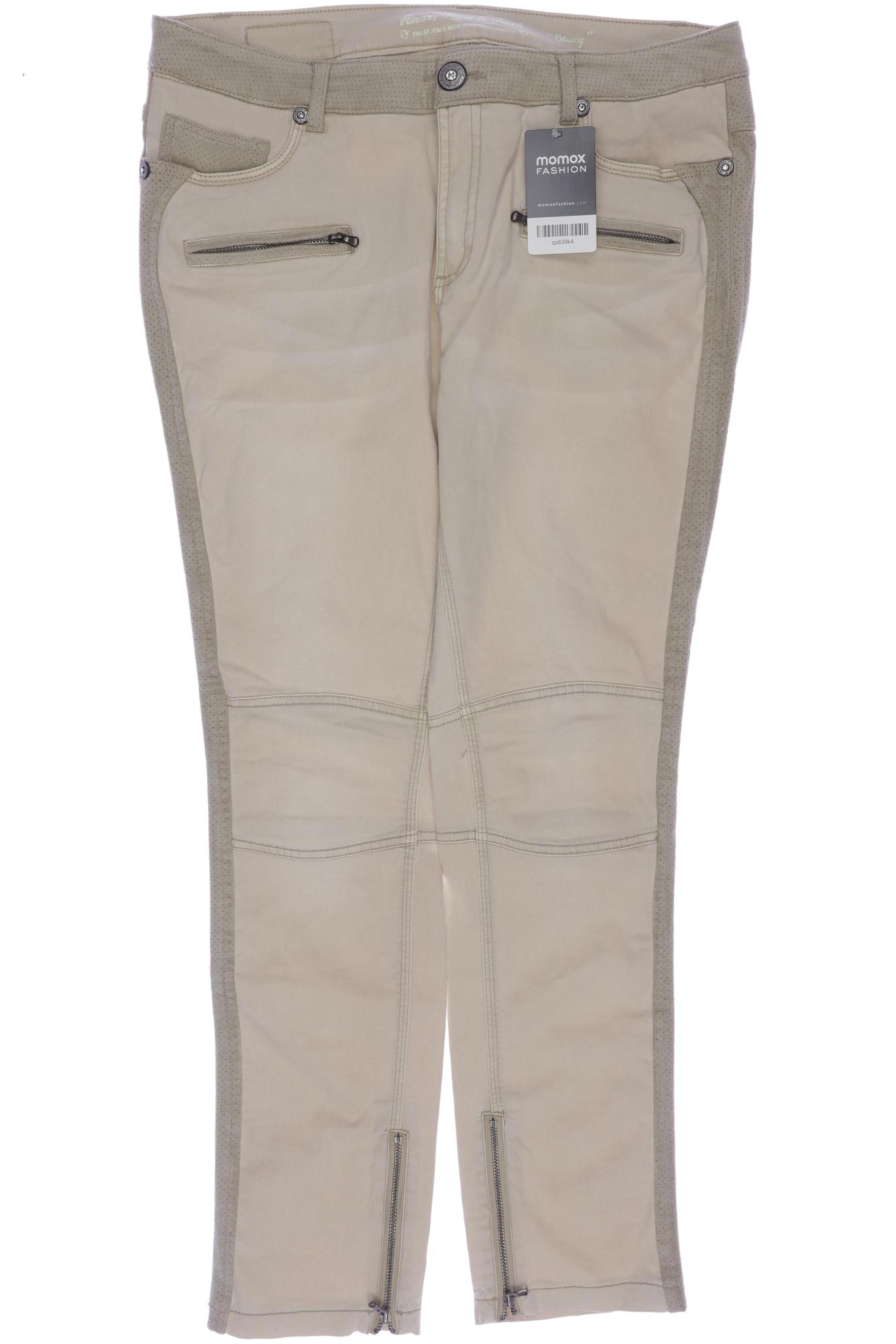 

Amor, Trust & Truth Damen Jeans, beige, Gr. 42