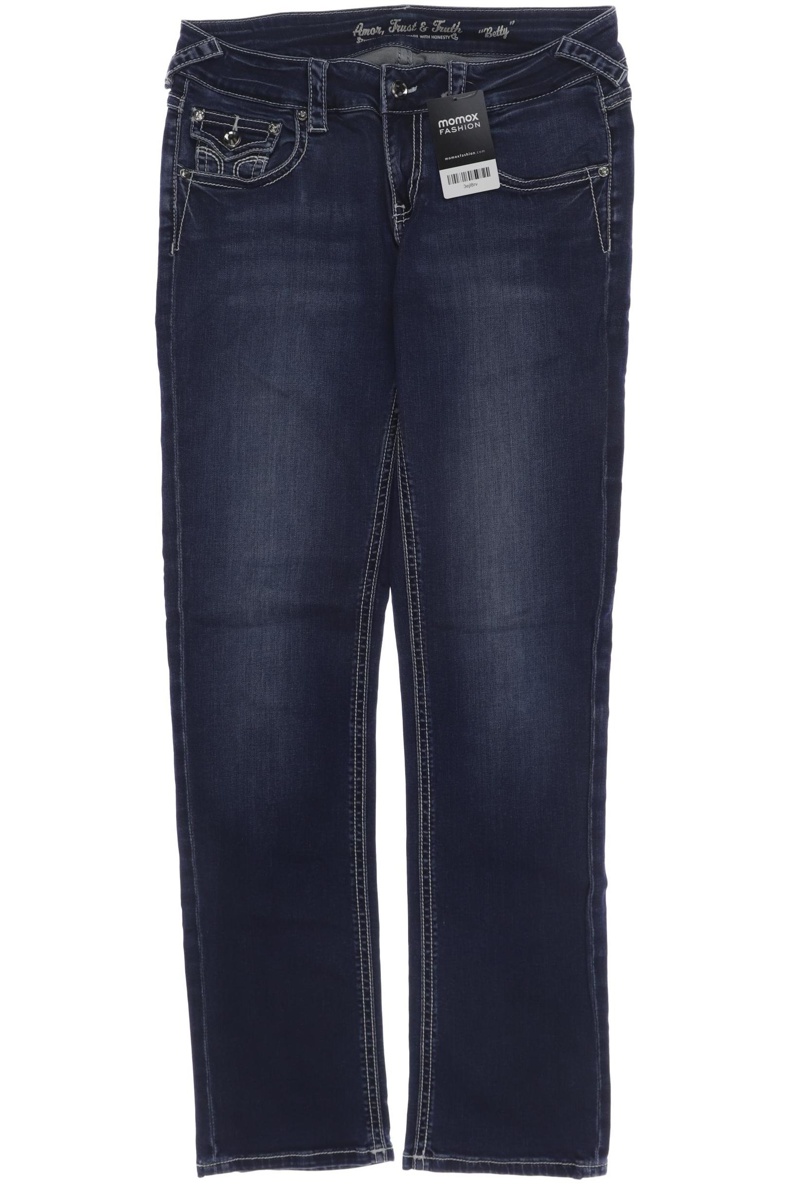 

Amor, Trust & Truth Damen Jeans, blau, Gr. 40