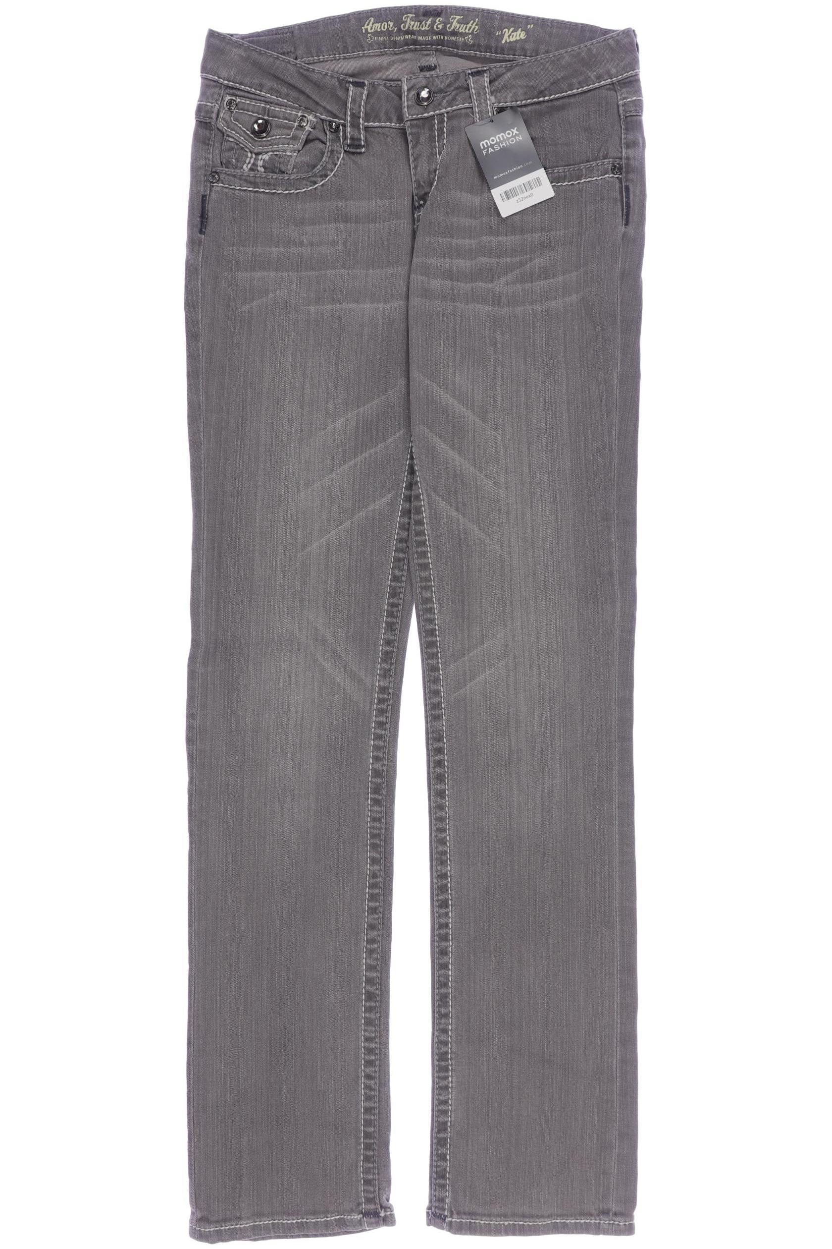 

Amor, Trust & Truth Damen Jeans, grau, Gr. 38