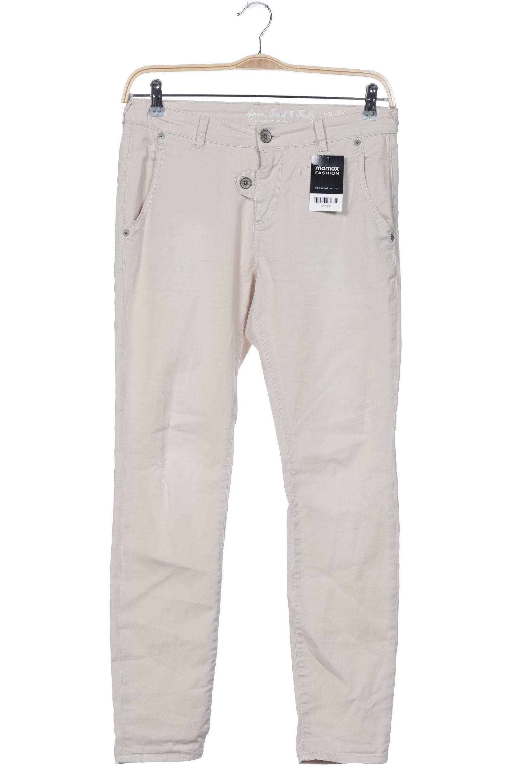 

Amor, Trust & Truth Damen Jeans, beige, Gr. 36