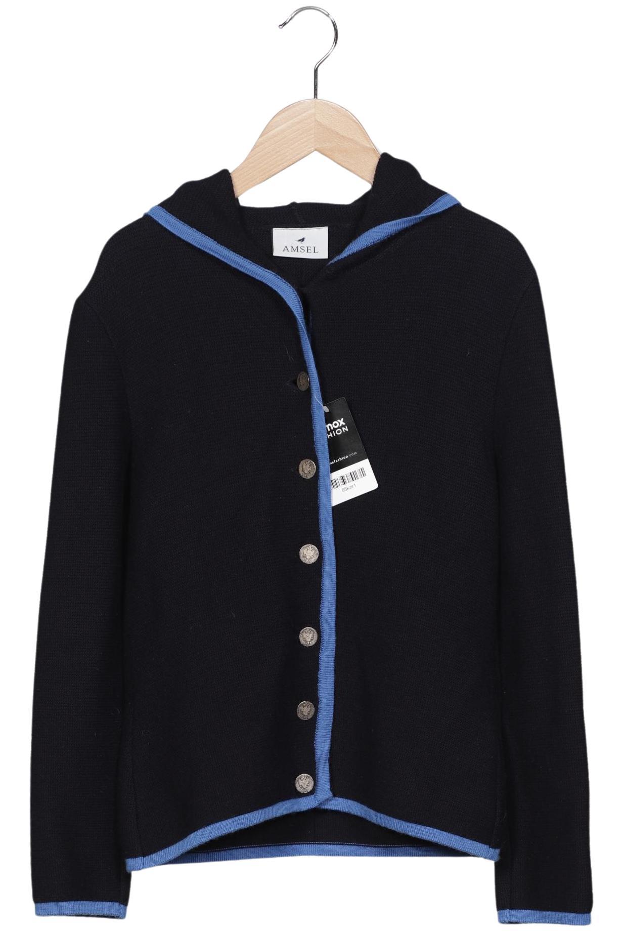

Amsel Damen Strickjacke, marineblau, Gr. 34