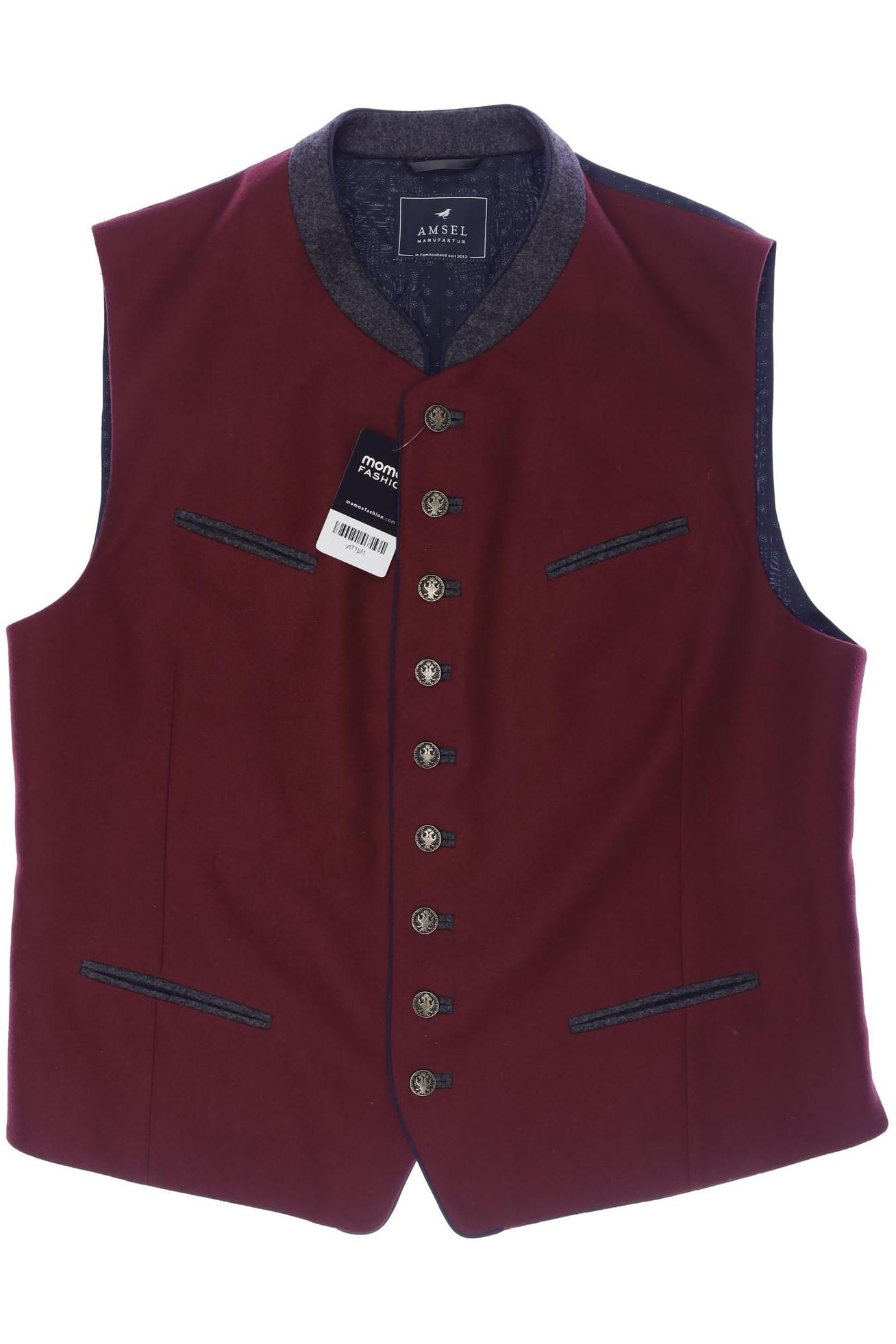 

Amsel Herren Weste, bordeaux, Gr. 56