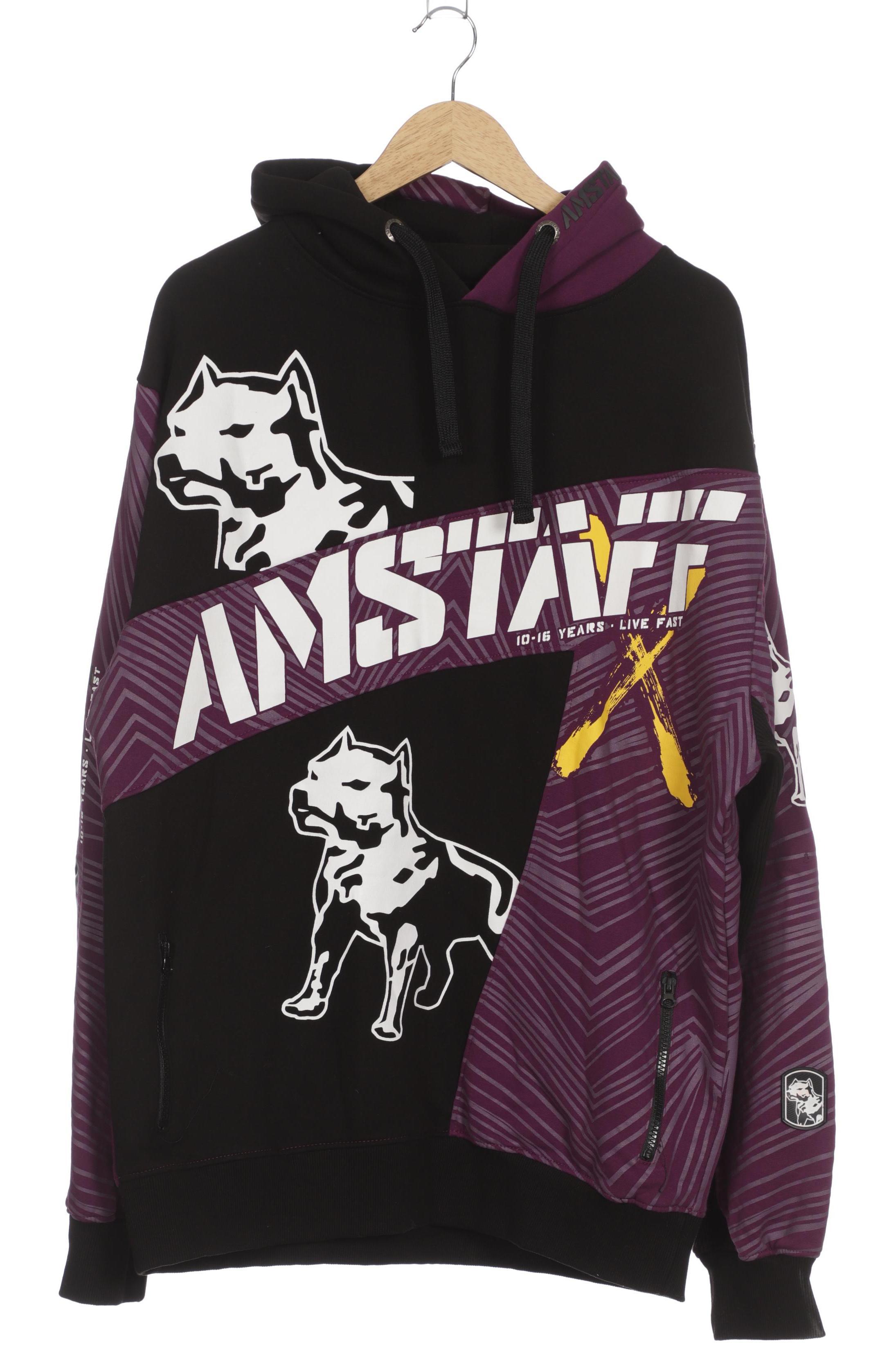 Thumbnail - Amstaff Herren Kapuzenpullover, lila, Gr.