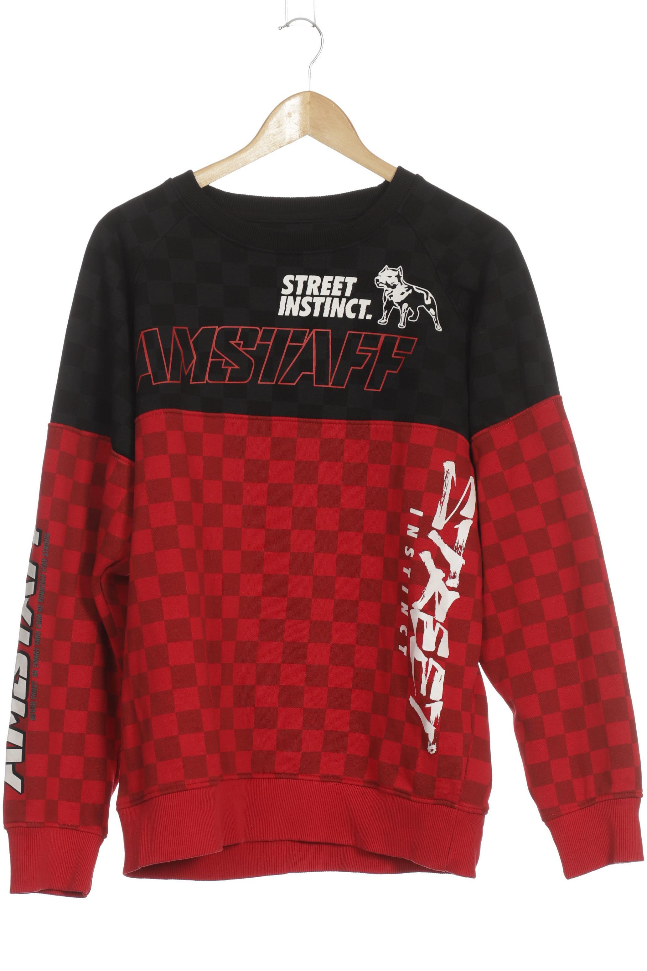 Thumbnail - Amstaff Herren Sweatshirt, rot, Gr.