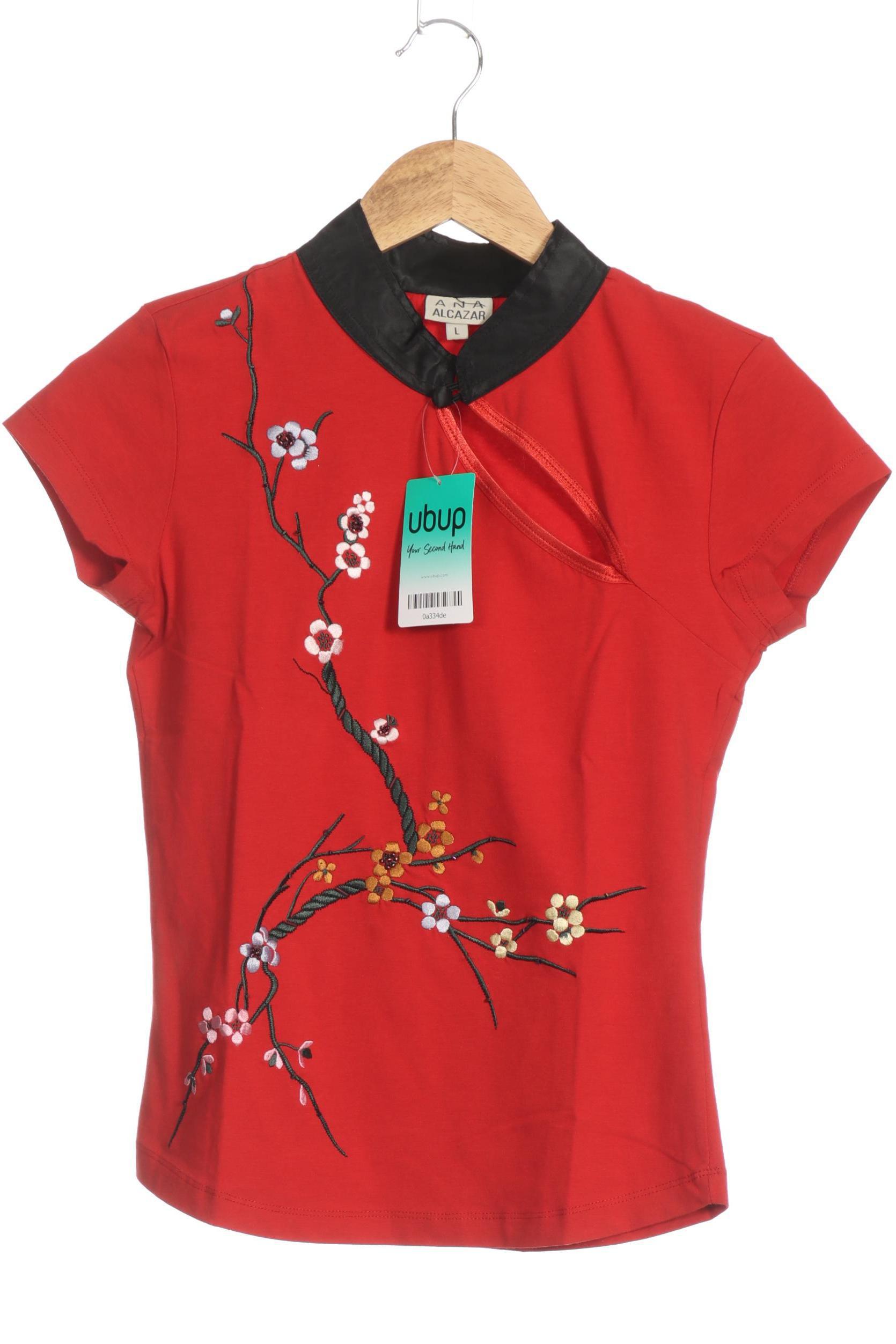 

Ana Alcazar Damen Bluse, rot, Gr.