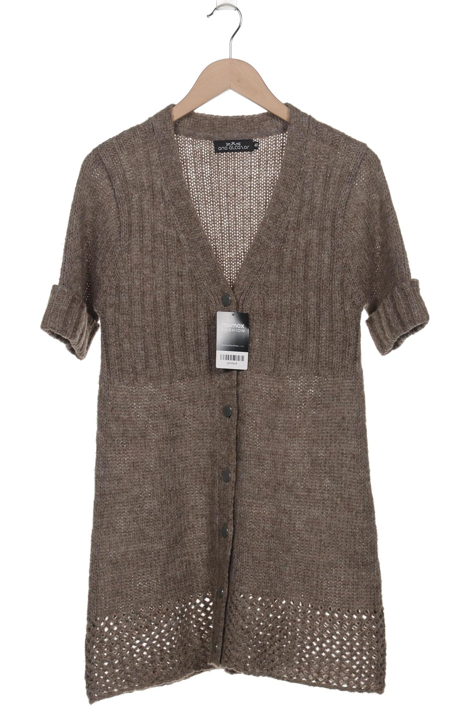 

Ana Alcazar Damen Strickjacke, braun, Gr. 40