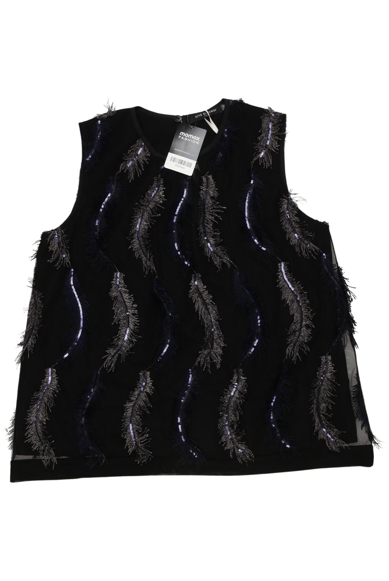 

Ana Alcazar Damen Top, schwarz, Gr. 40