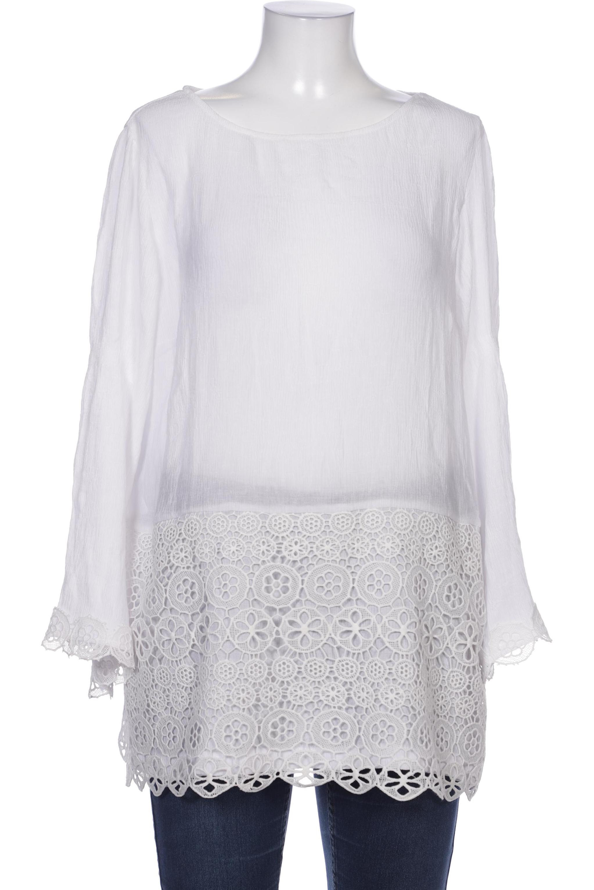 

Ana Alcazar Damen Bluse, weiß, Gr. 42