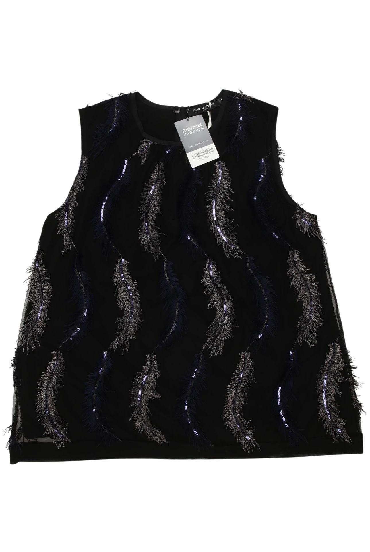 

Ana Alcazar Damen Top, schwarz, Gr. 38