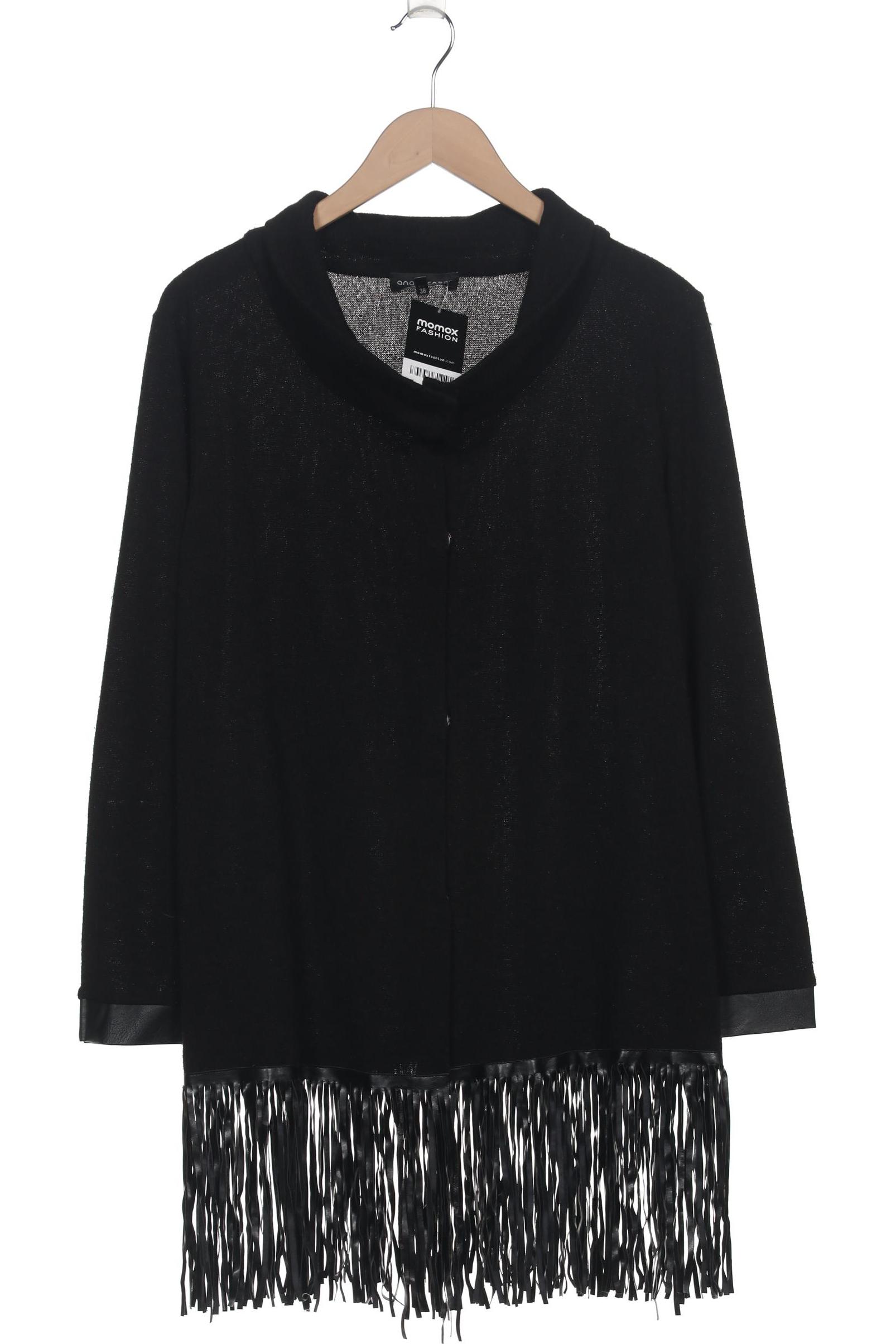 

Ana Alcazar Damen Strickjacke, schwarz, Gr. 38