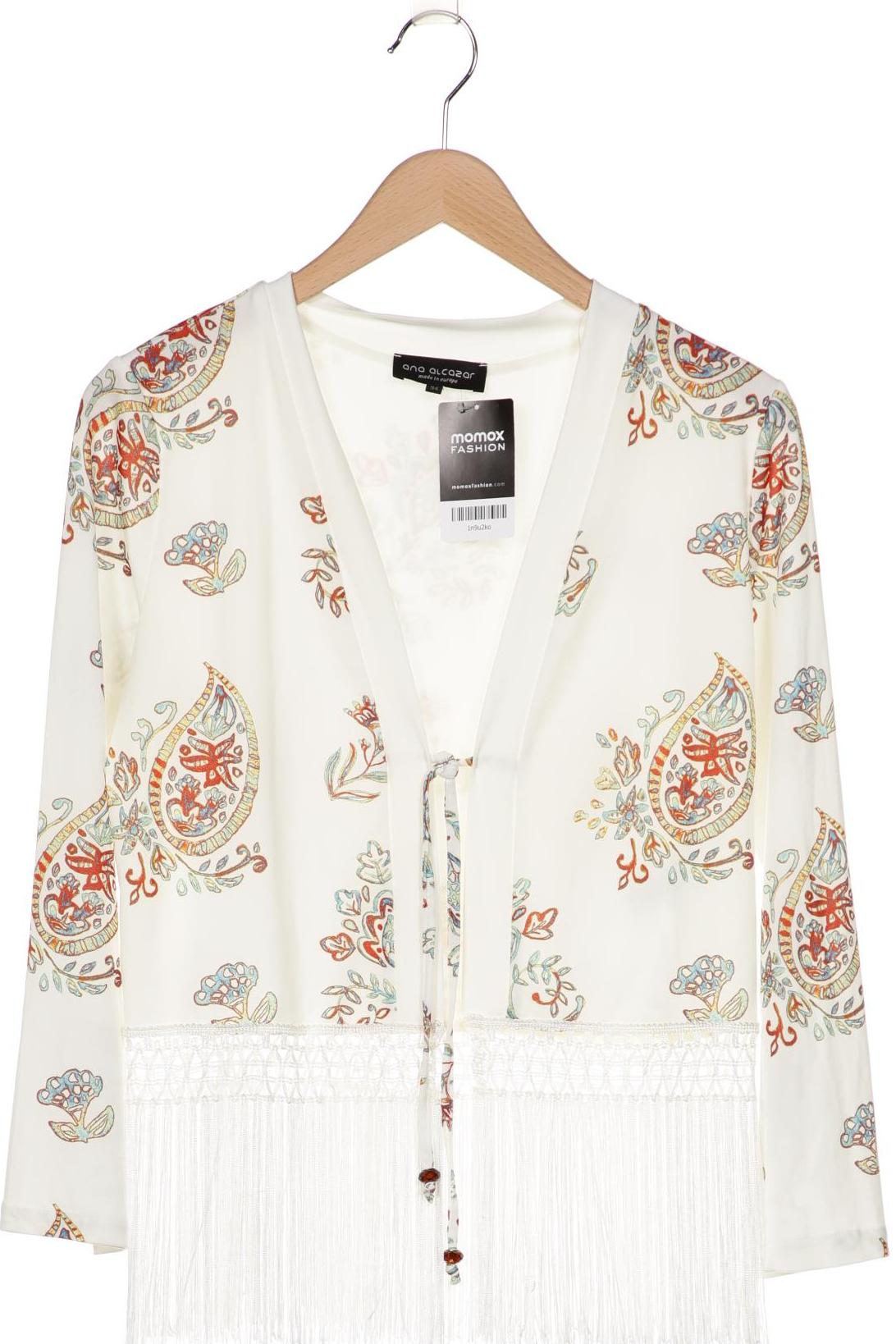 

Ana Alcazar Damen Strickjacke, weiß, Gr. 34