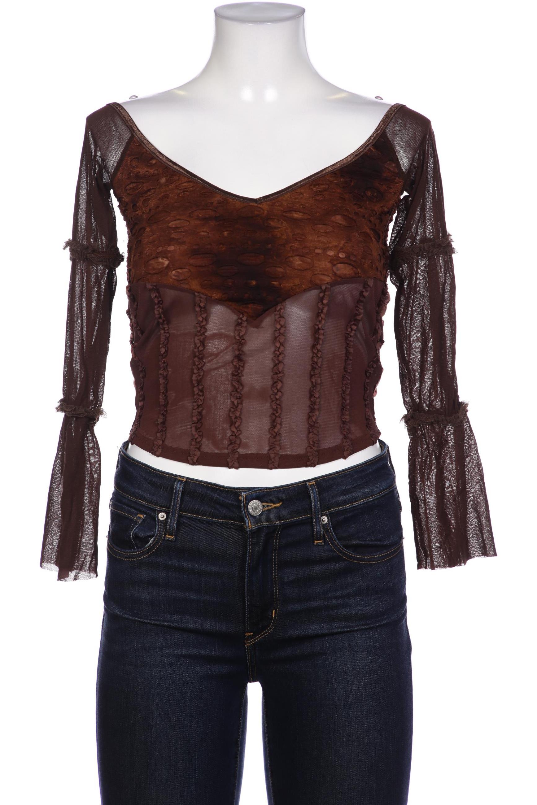 

Ana Alcazar Damen Langarmshirt, braun, Gr. 38