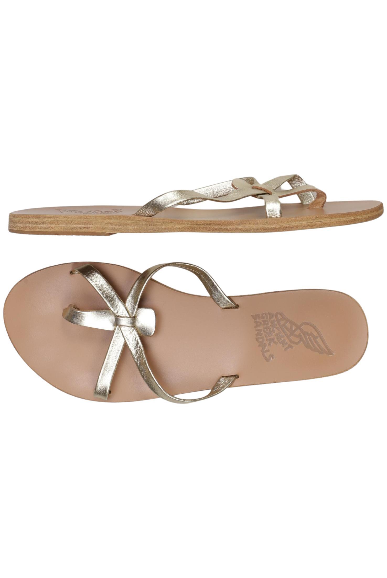

Ancient Greek Sandals Damen Sandale, gold, Gr. 38