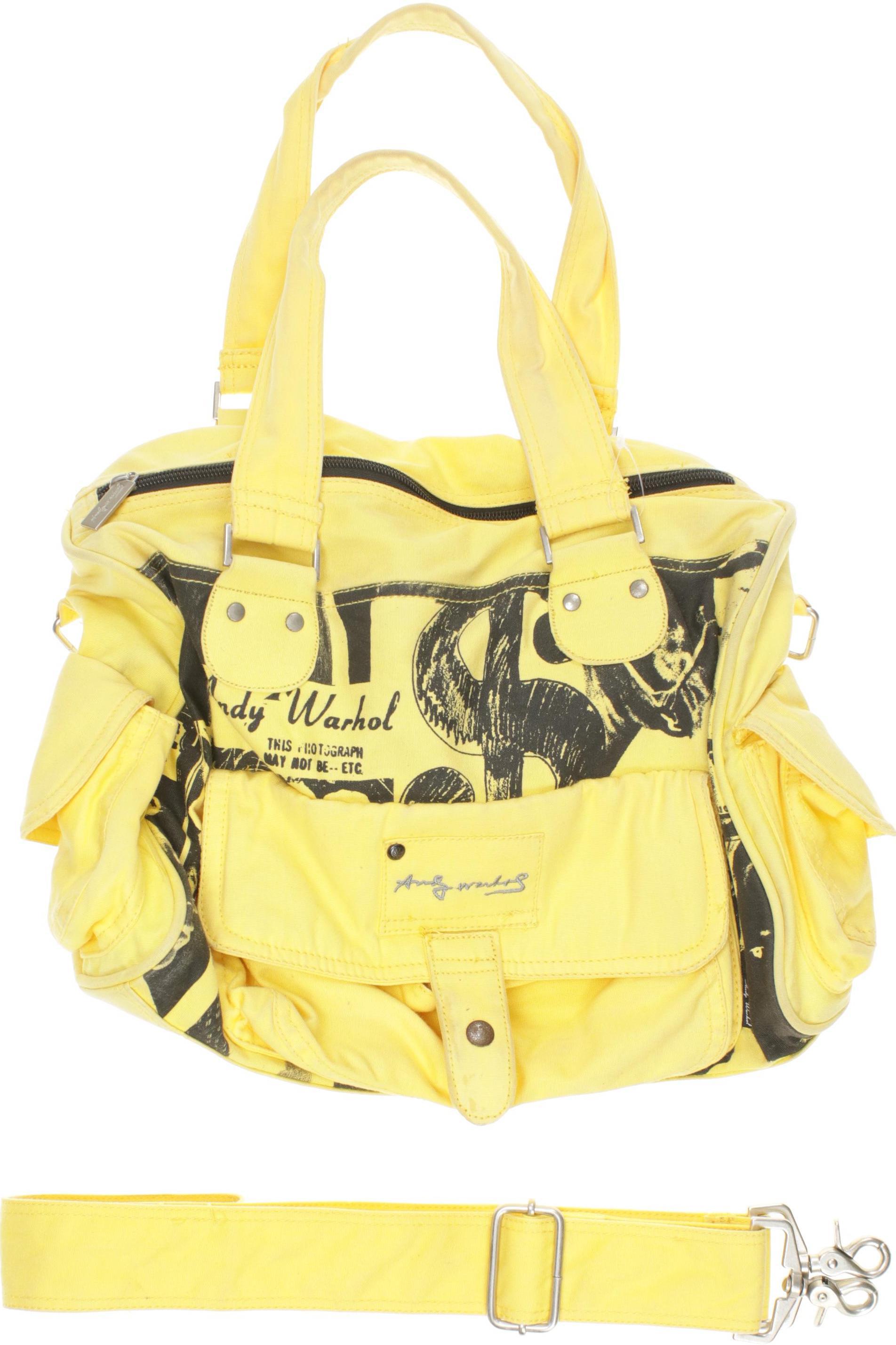 

Andy Warhol by Pepe Jeans Damen Handtasche, gelb, Gr.