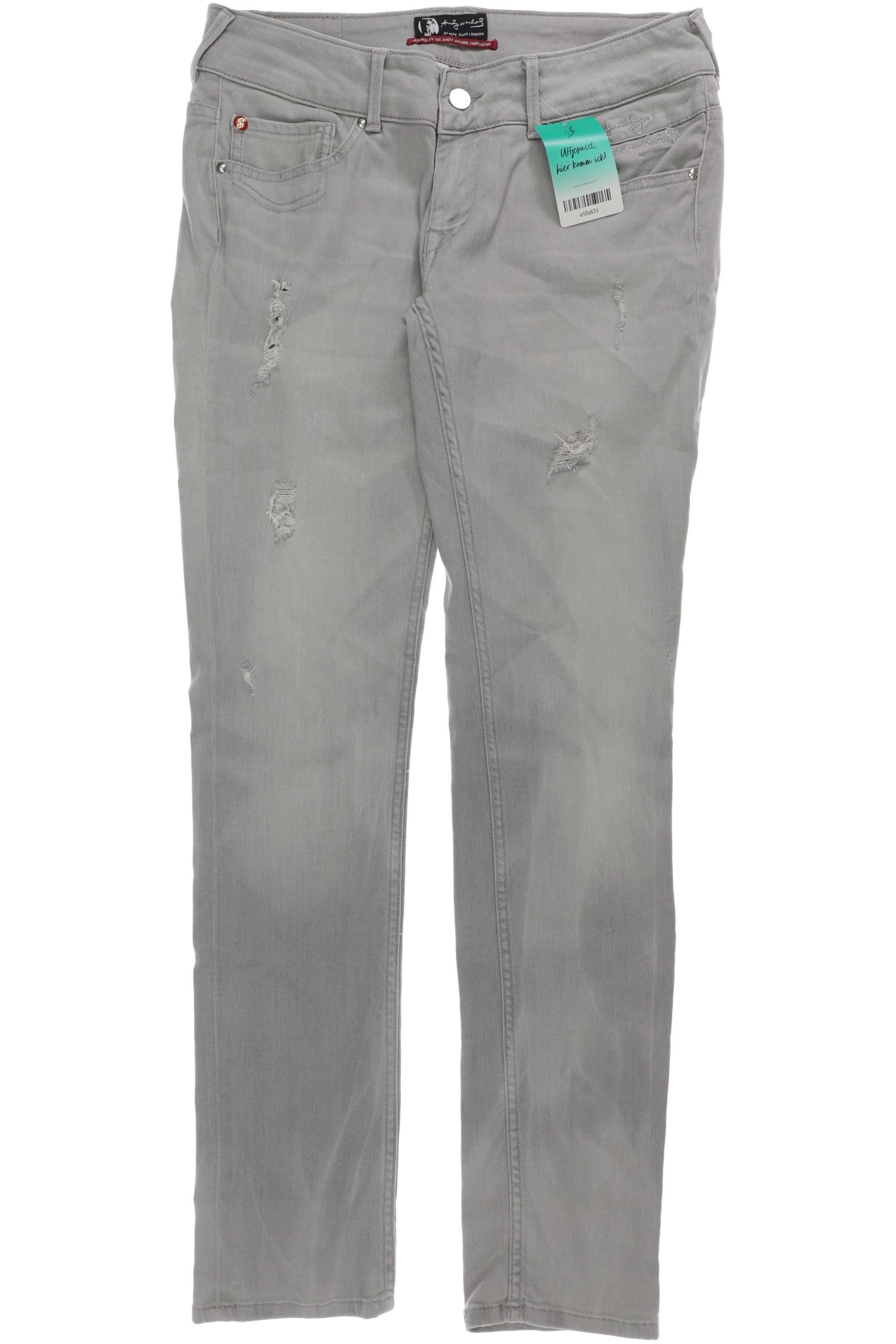 

Andy Warhol by Pepe Jeans Damen Jeans, grau, Gr. 32