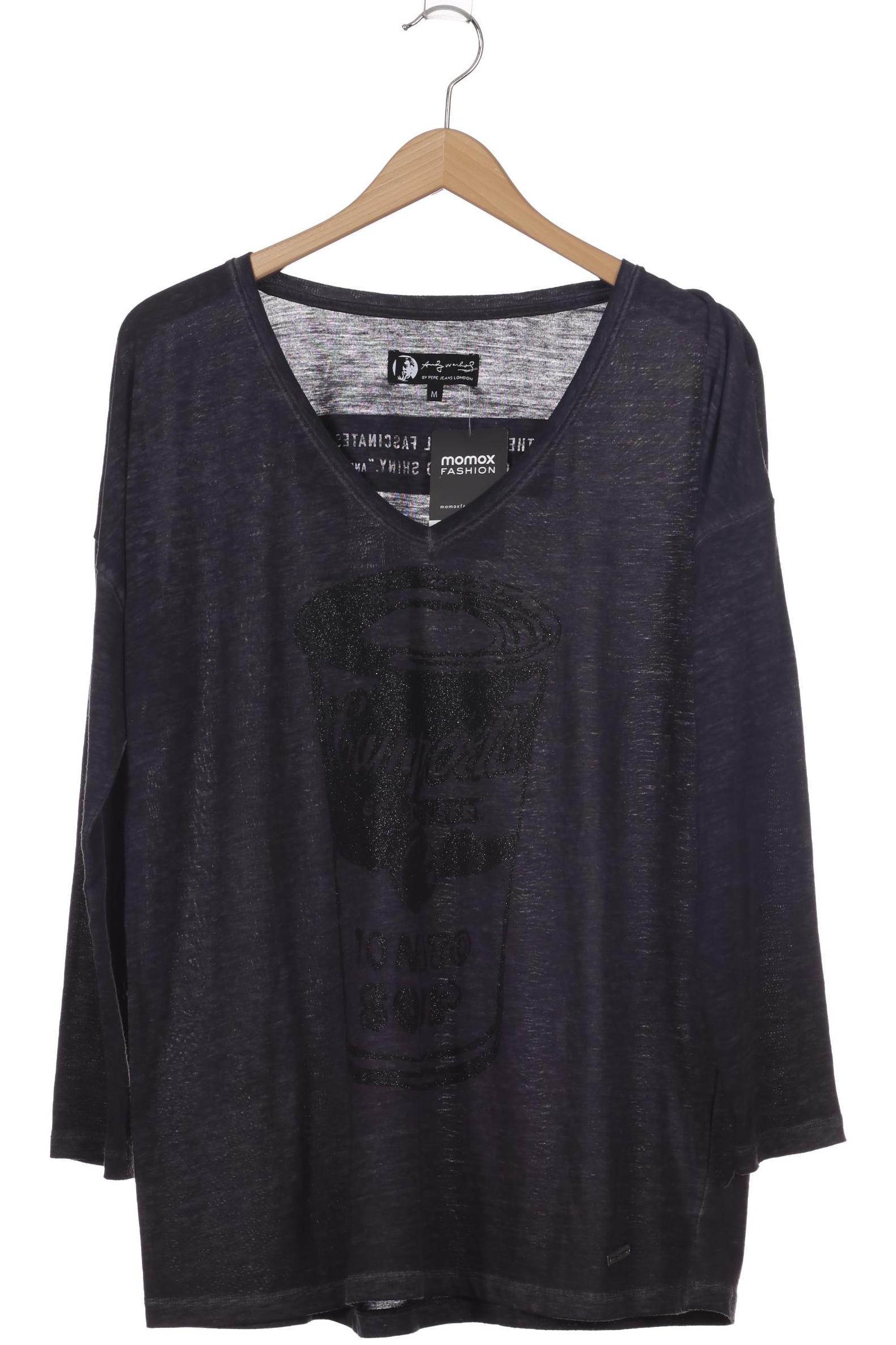 Thumbnail - Andy Warhol by Pepe Jeans Damen Langarmshirt, grau, Gr.