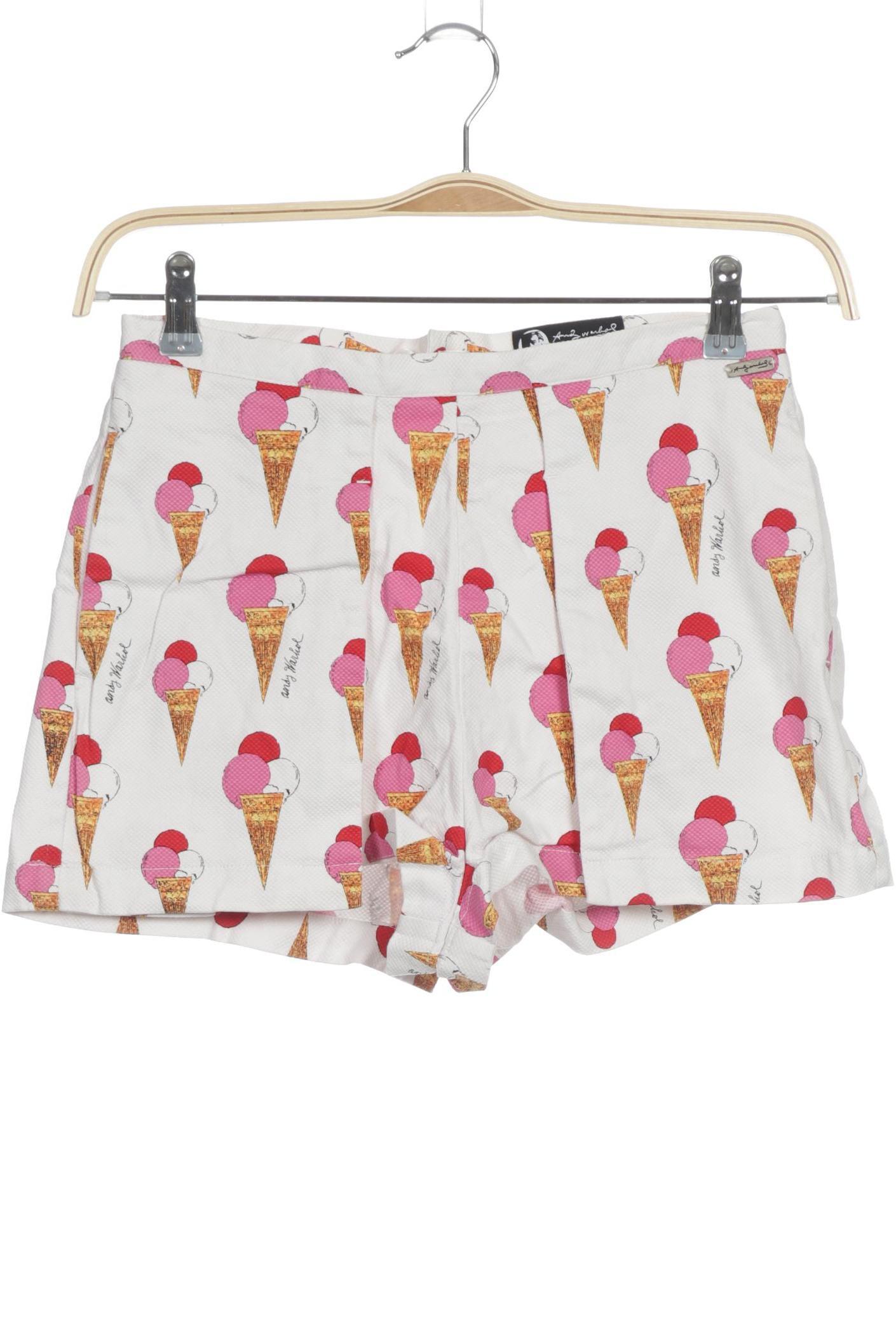 Thumbnail - Andy Warhol by Pepe Jeans Damen Shorts, weiß, Gr.