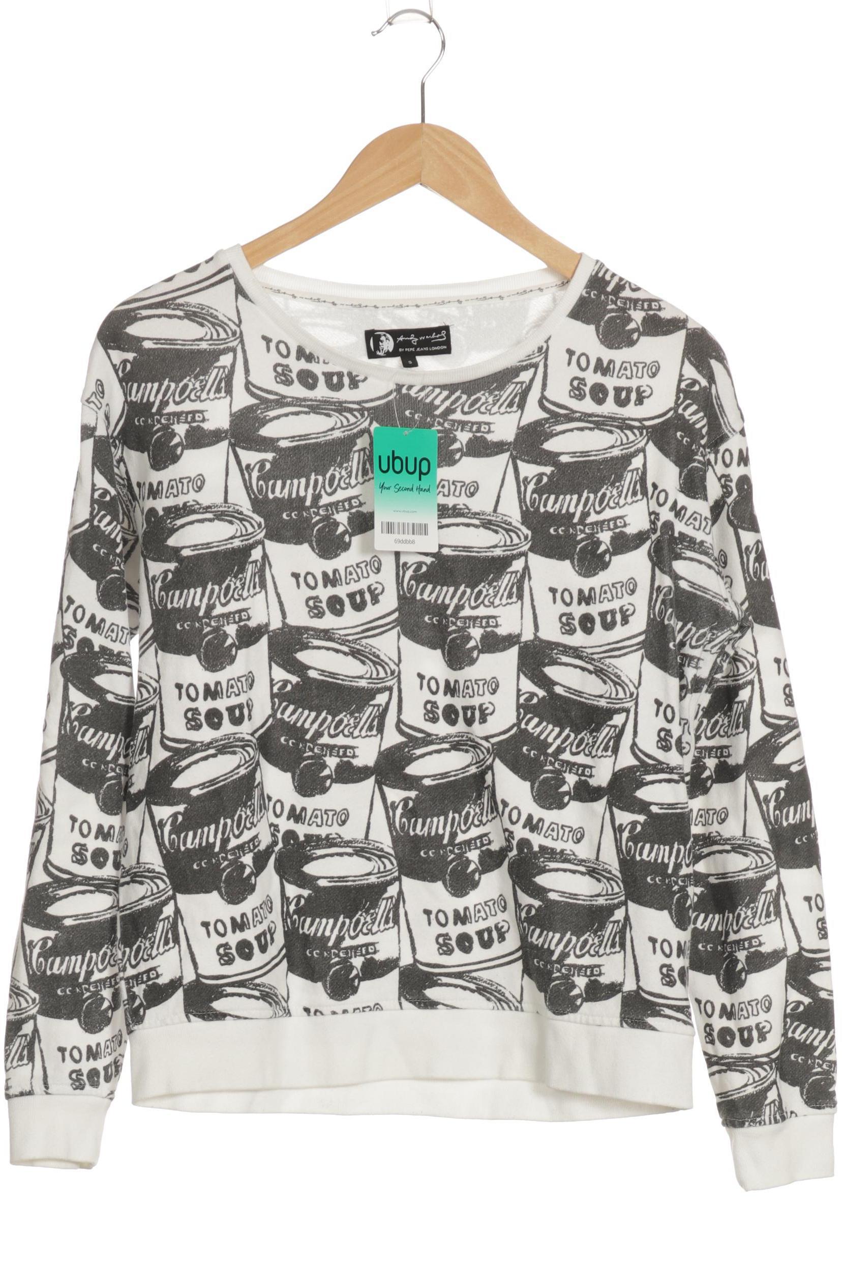 

Andy Warhol by Pepe Jeans Damen Sweatshirt, schwarz, Gr.