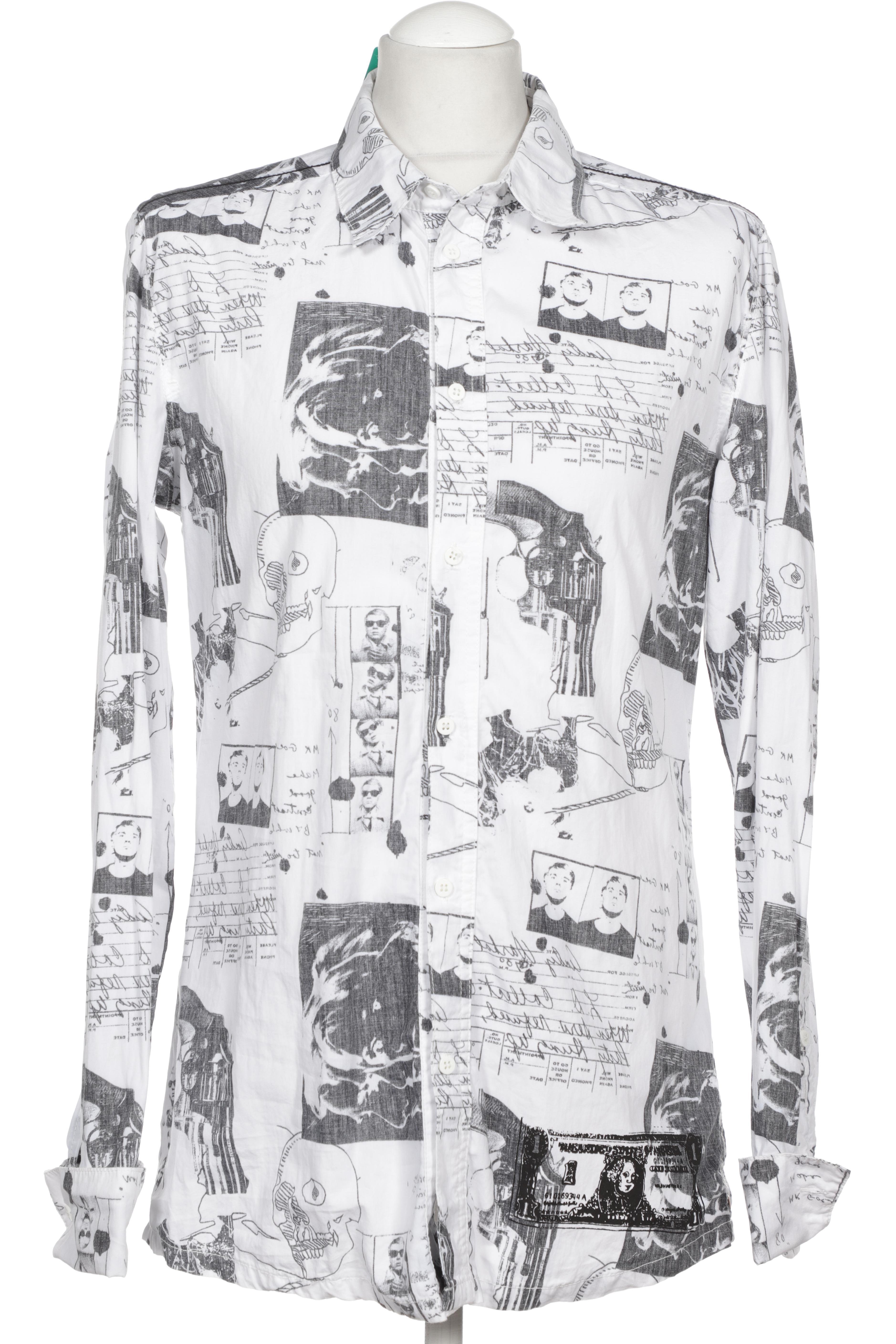 Thumbnail - Andy Warhol by Pepe Jeans Herren Hemd, grau, Gr.