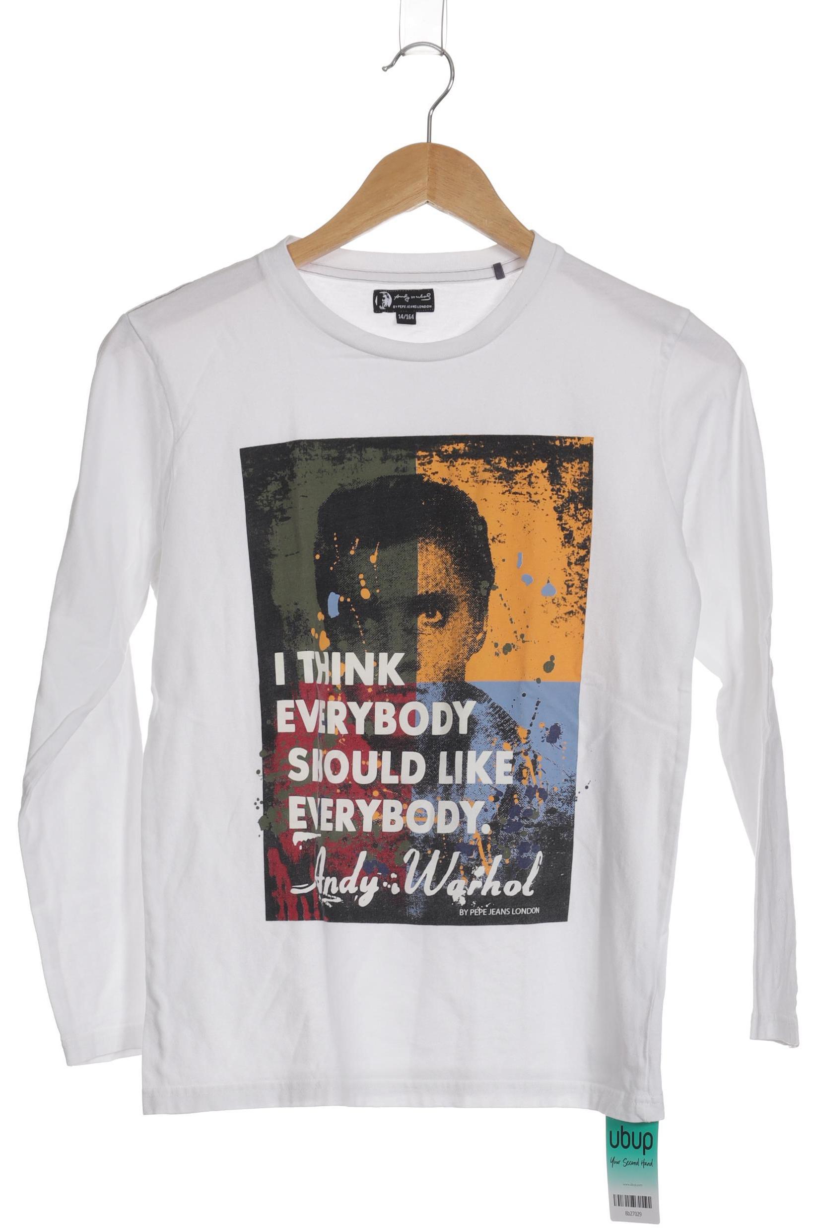 

Andy Warhol by Pepe Jeans Jungen Pullover, weiß, Gr. 164