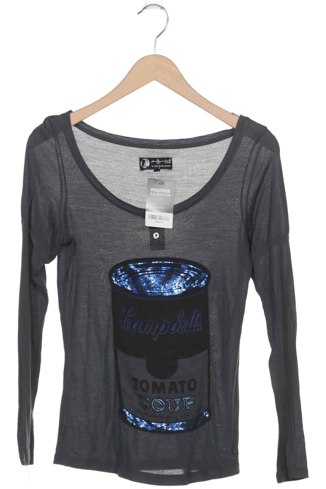 

Andy Warhol by Pepe Jeans Damen Langarmshirt, grau, Gr. 36