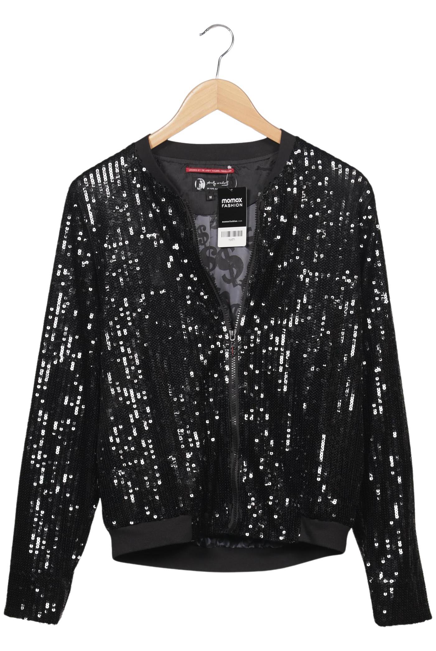 

Andy Warhol by Pepe Jeans Damen Jacke, schwarz, Gr. 38