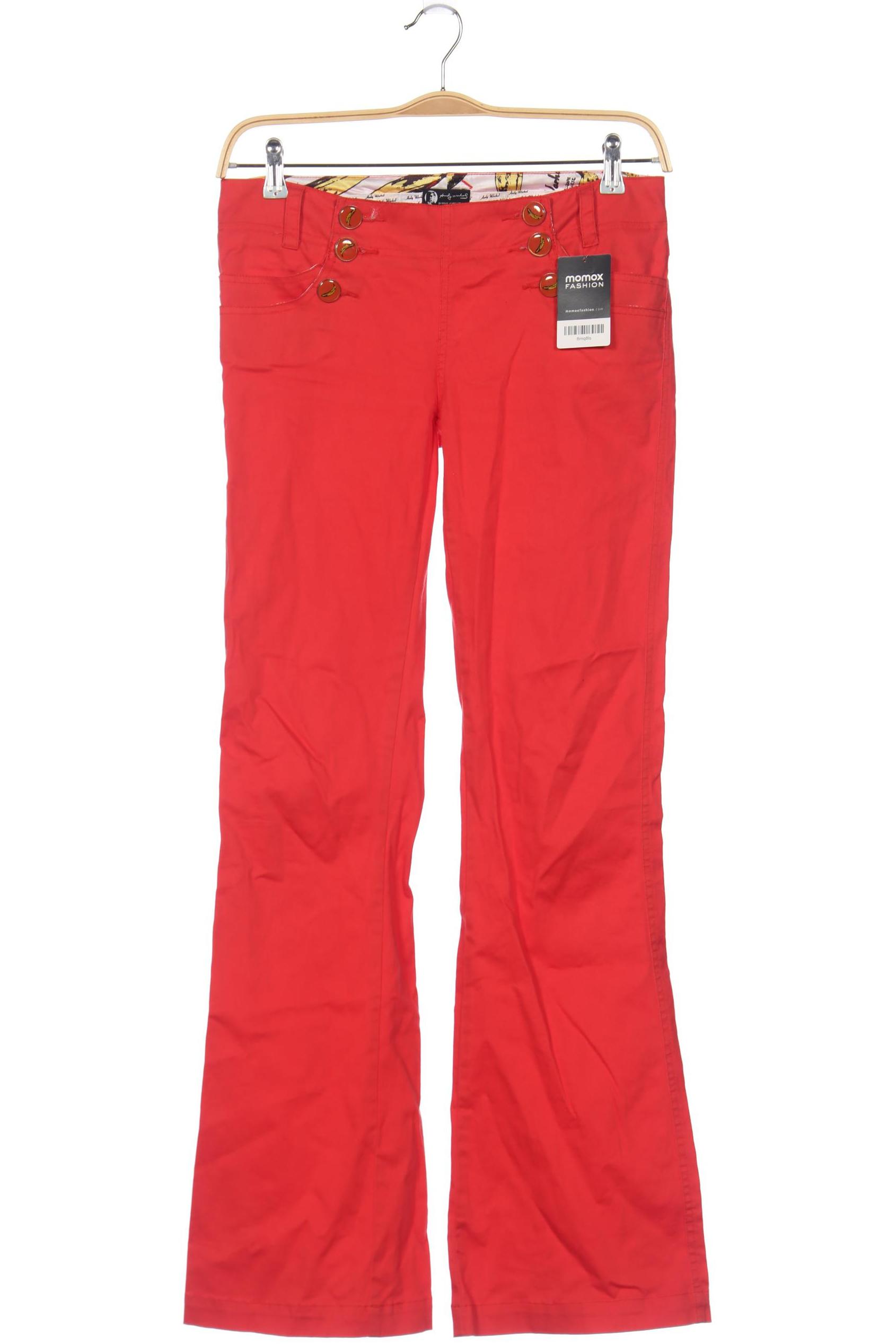 

Andy Warhol by Pepe Jeans Damen Stoffhose, rot, Gr. 28