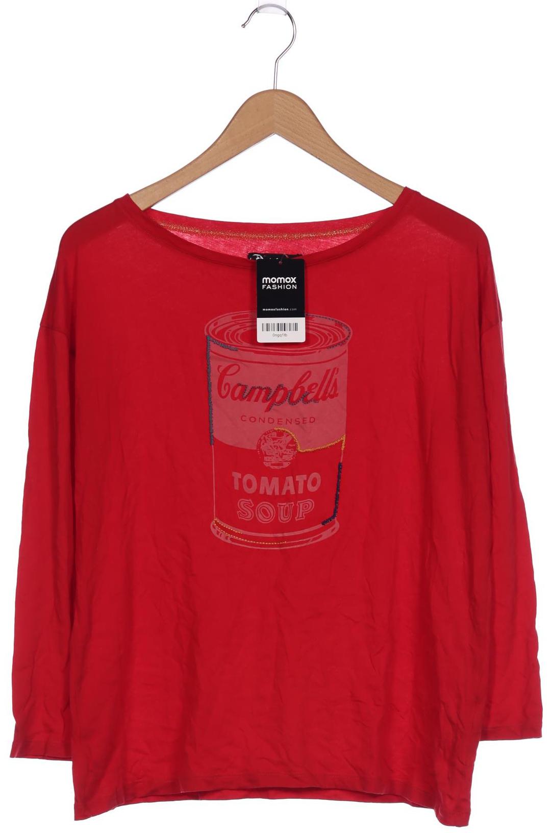 

Andy Warhol by Pepe Jeans Damen Langarmshirt, rot