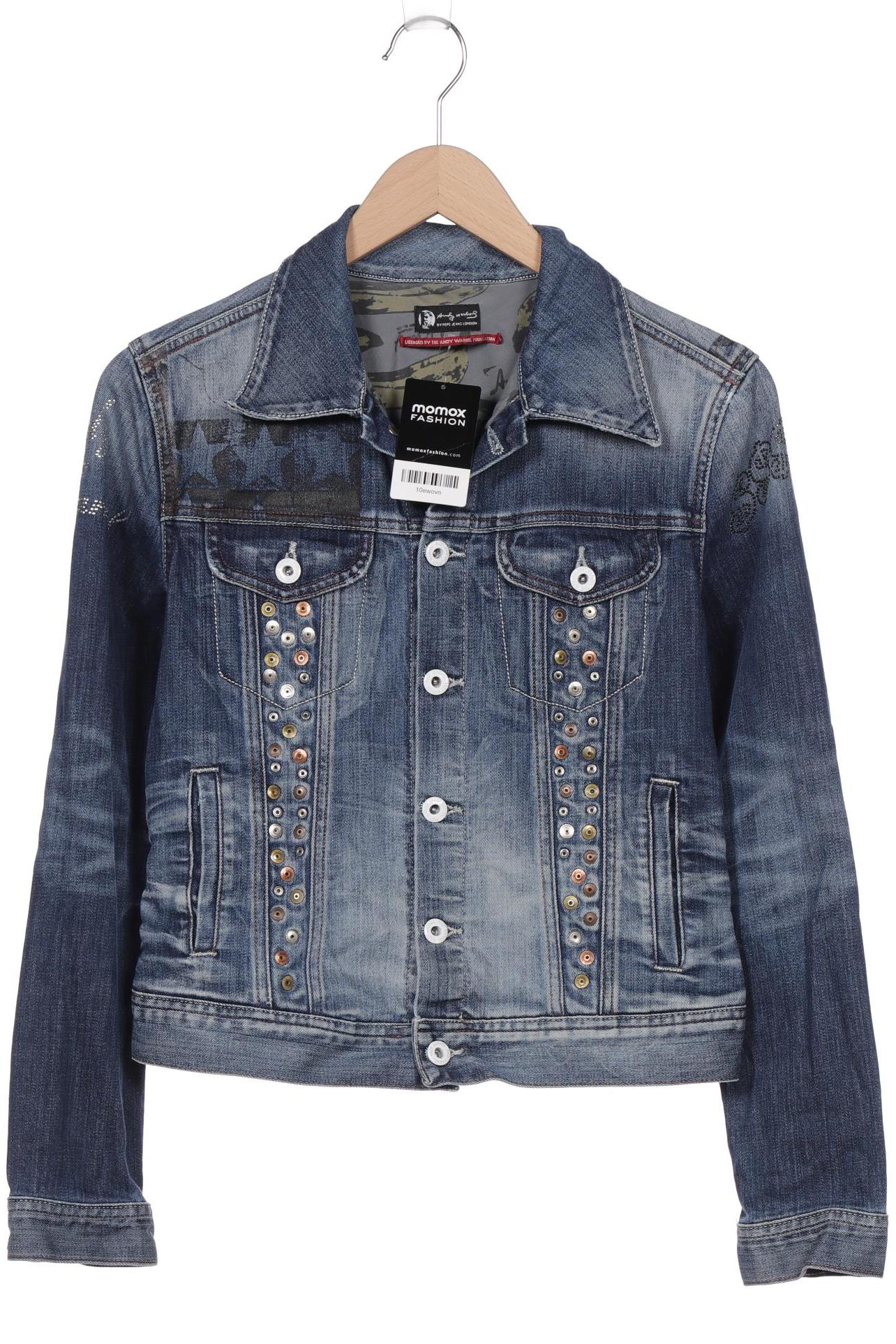 

Andy Warhol by Pepe Jeans Damen Jacke, blau