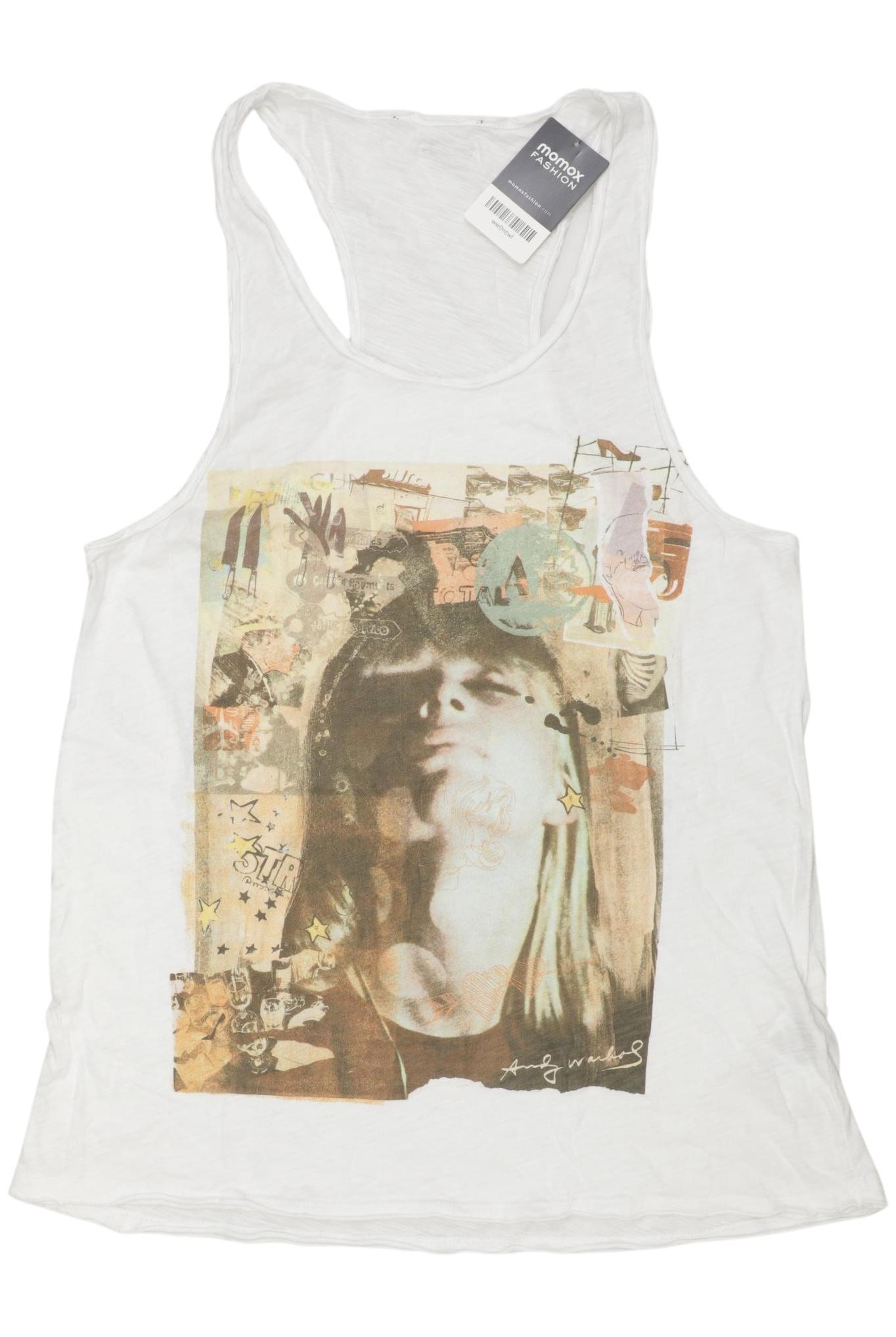 

Andy Warhol by Pepe Jeans Damen Top, weiß, Gr. 36