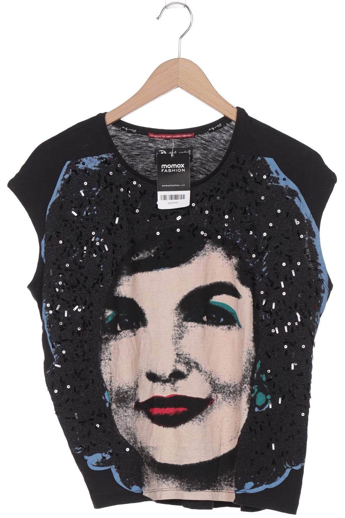 

Andy Warhol by Pepe Jeans Damen T-Shirt, schwarz