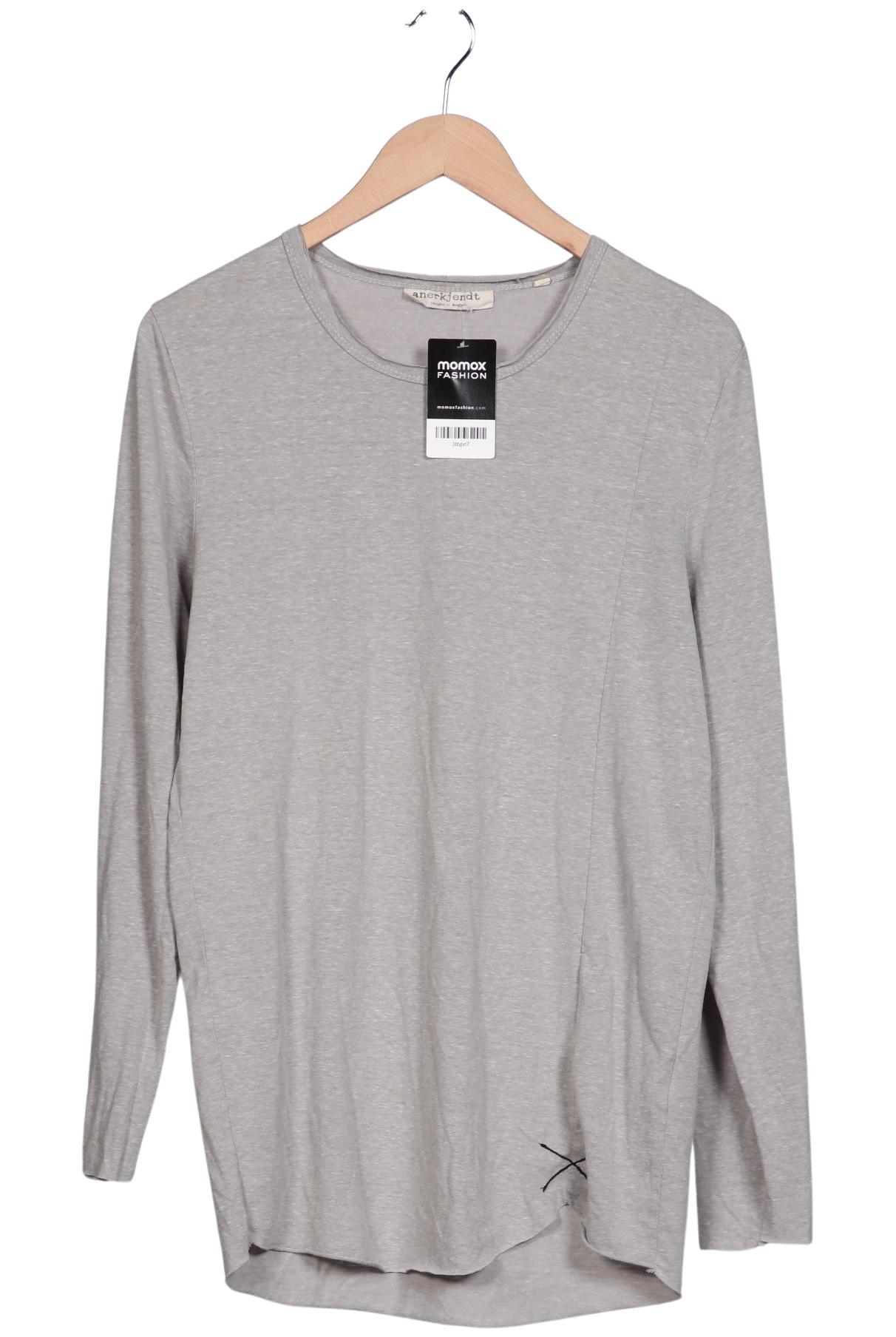Thumbnail - Anerkjendt Herren Langarmshirt, grau, Gr. 48