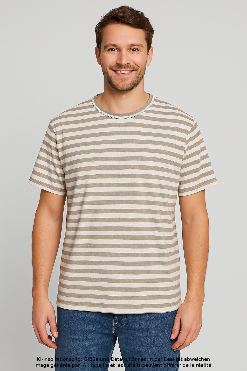 Thumbnail - Anerkjendt Herren T-Shirt, mehrfarbig, Gr. 48