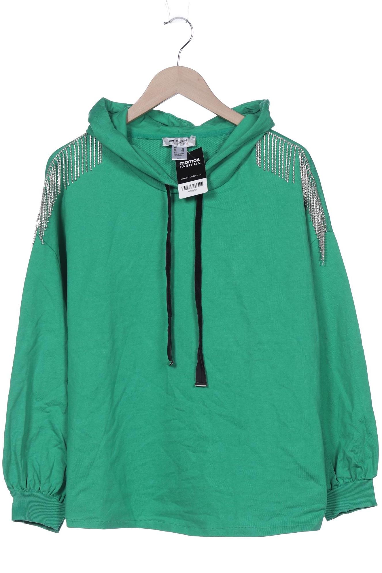

Angel of Style Damen Kapuzenpullover, grün, Gr. 48