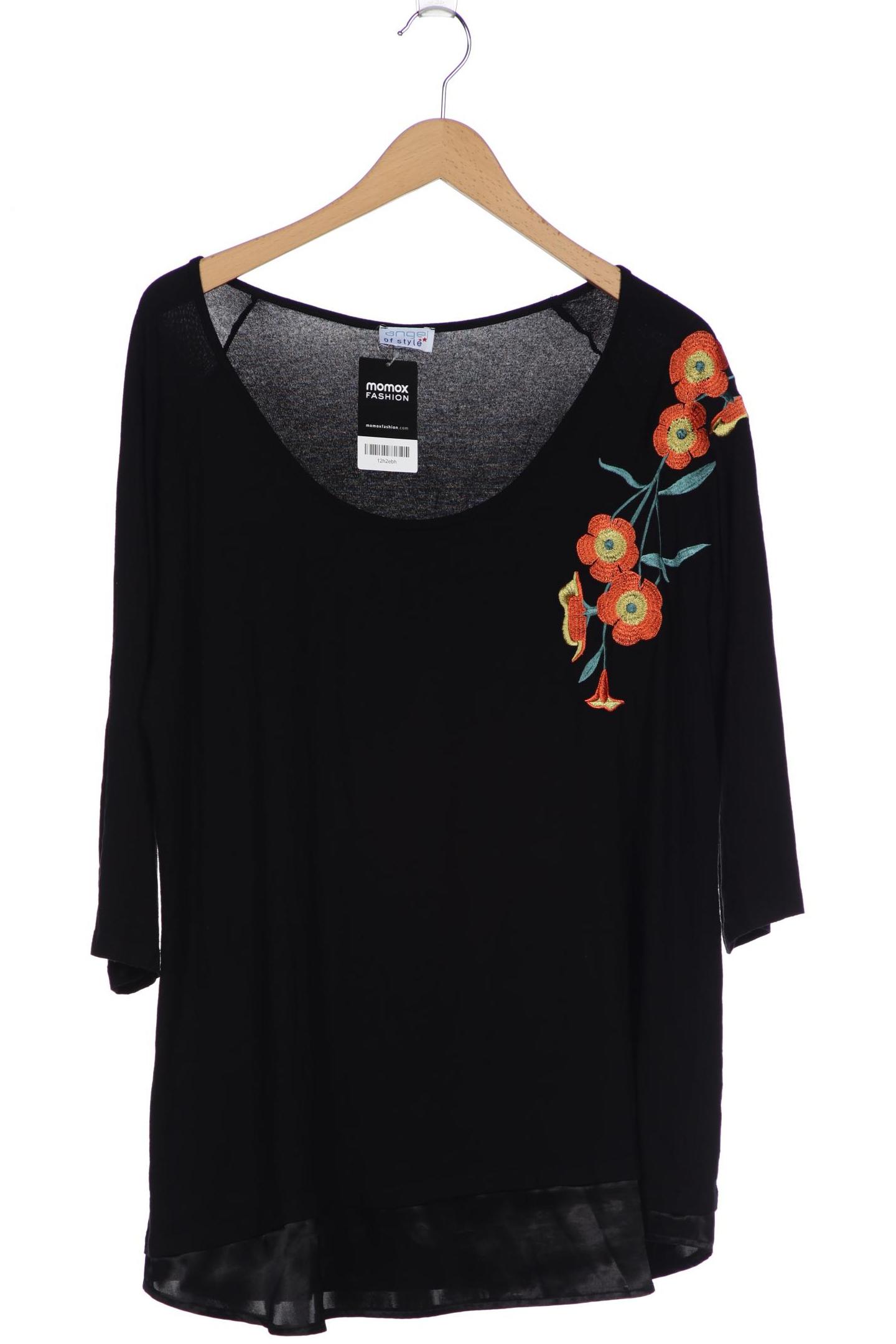 

Angel of Style Damen Langarmshirt, schwarz