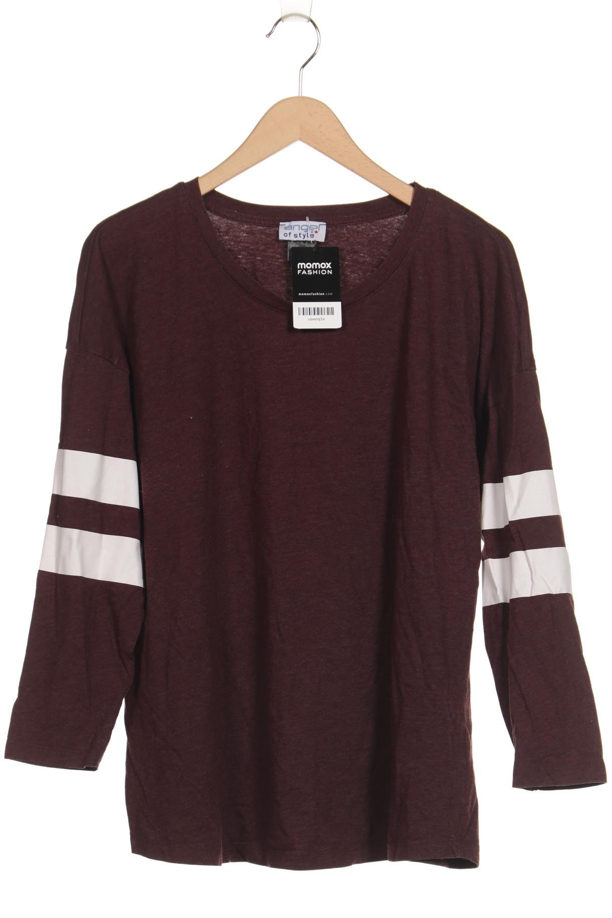 

Angel of Style Damen Langarmshirt, bordeaux, Gr. 46