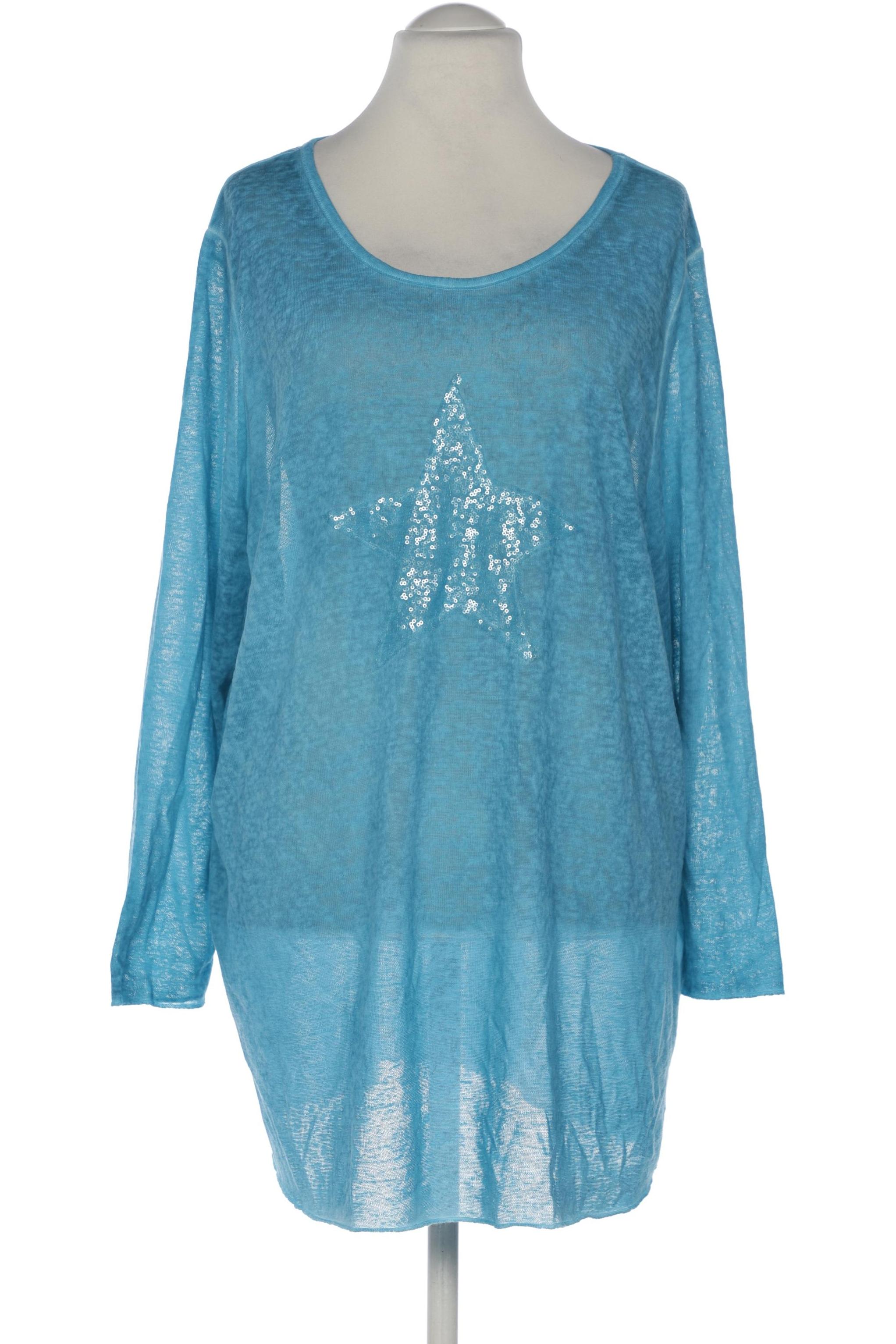 

Angel of Style Damen Langarmshirt, blau, Gr. 54