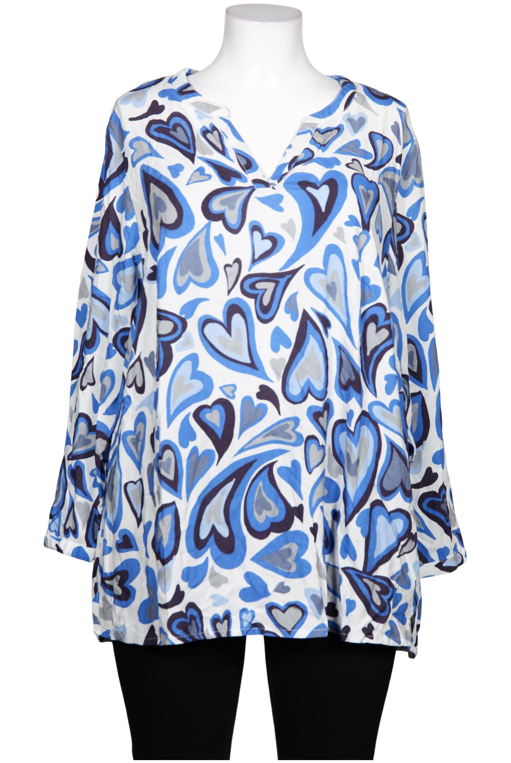 

Angel of Style Damen Bluse, blau, Gr. 48