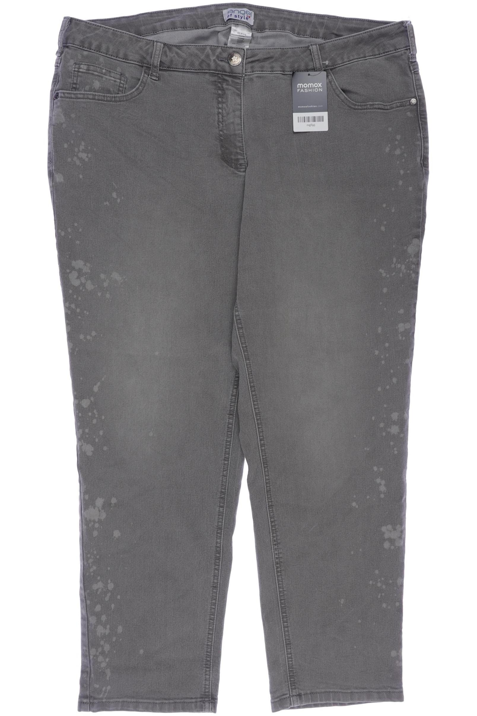 

Angel of Style Damen Jeans, grau, Gr. 48