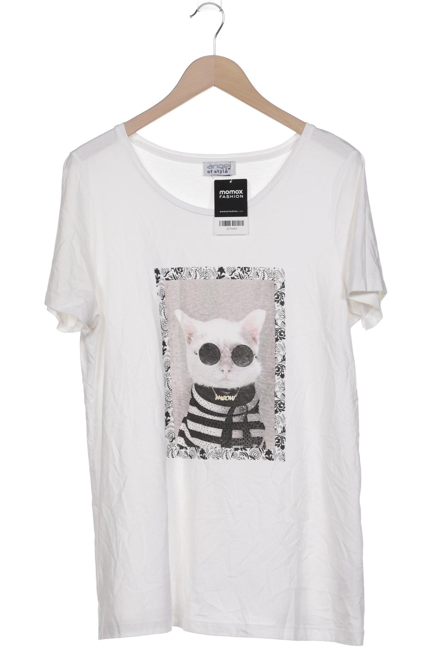 

Angel of Style Damen T-Shirt, weiß, Gr. 42