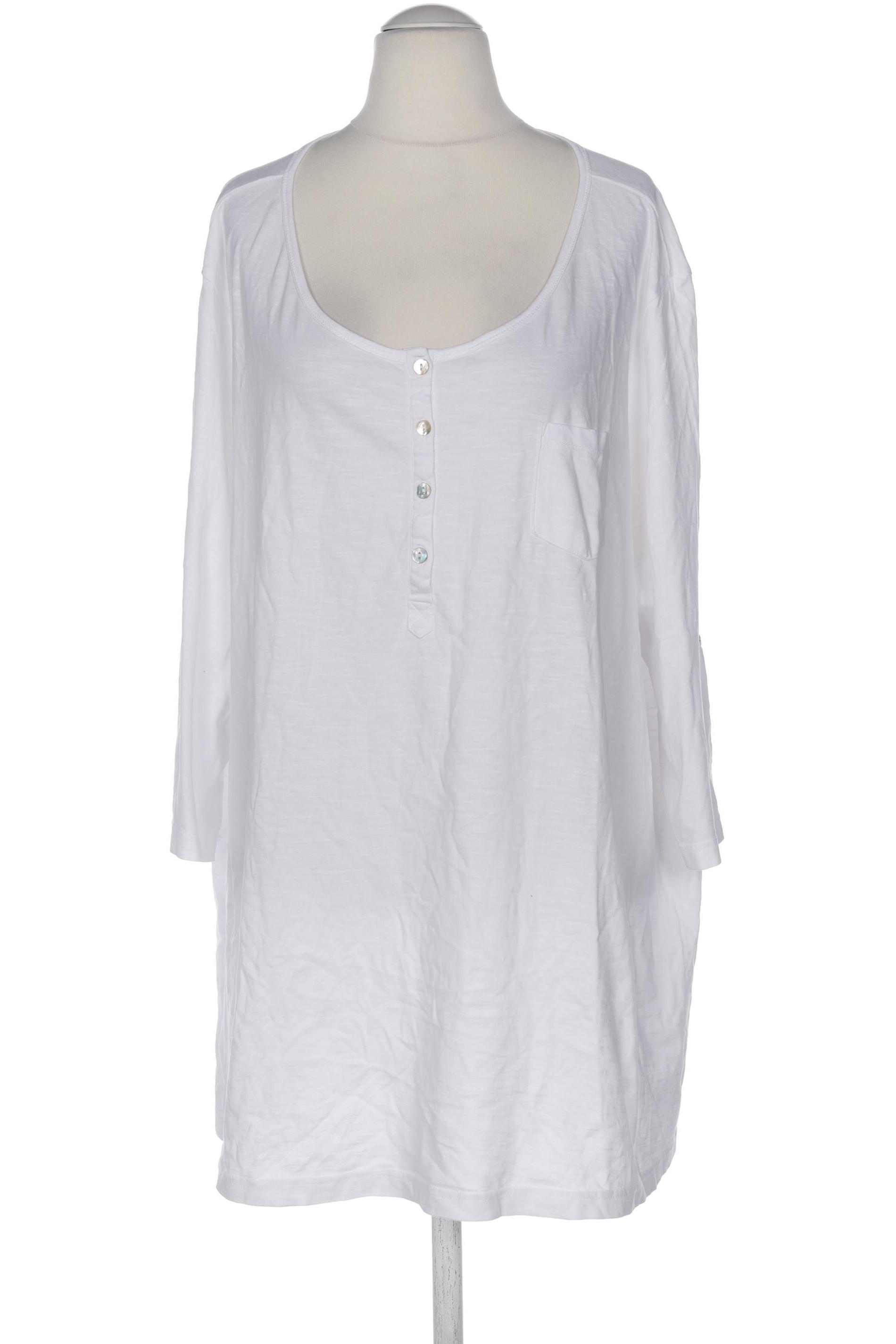 

Angel of Style Damen Langarmshirt, weiß, Gr. 56
