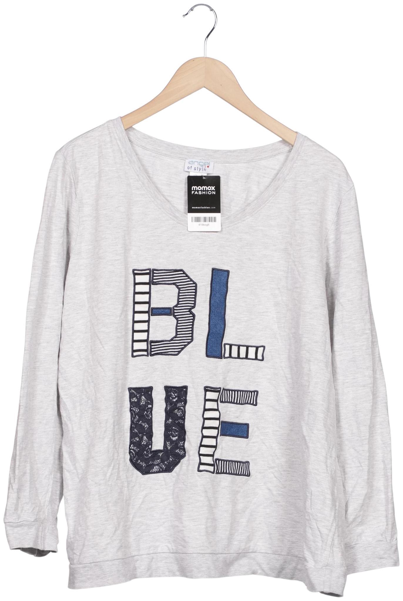 

Angel of Style Damen Sweatshirt, grau, Gr. 50