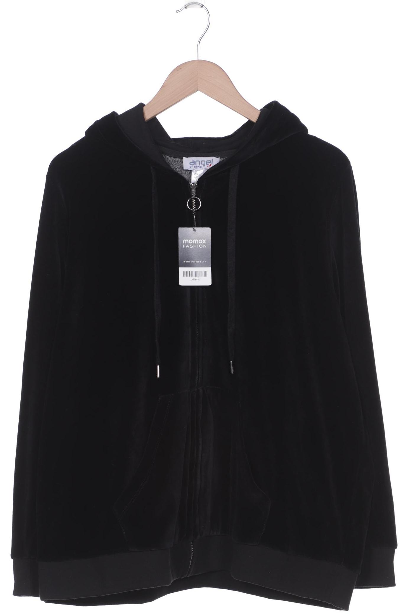 

Angel of Style Damen Kapuzenpullover, schwarz