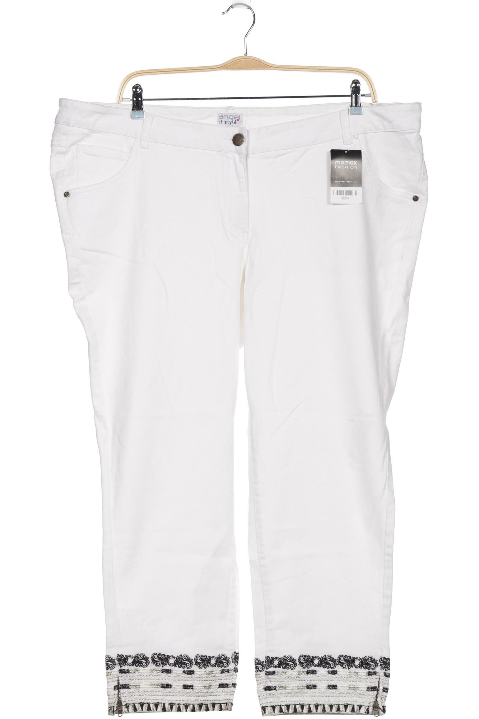 

Angel of Style Damen Jeans, weiß, Gr. 0