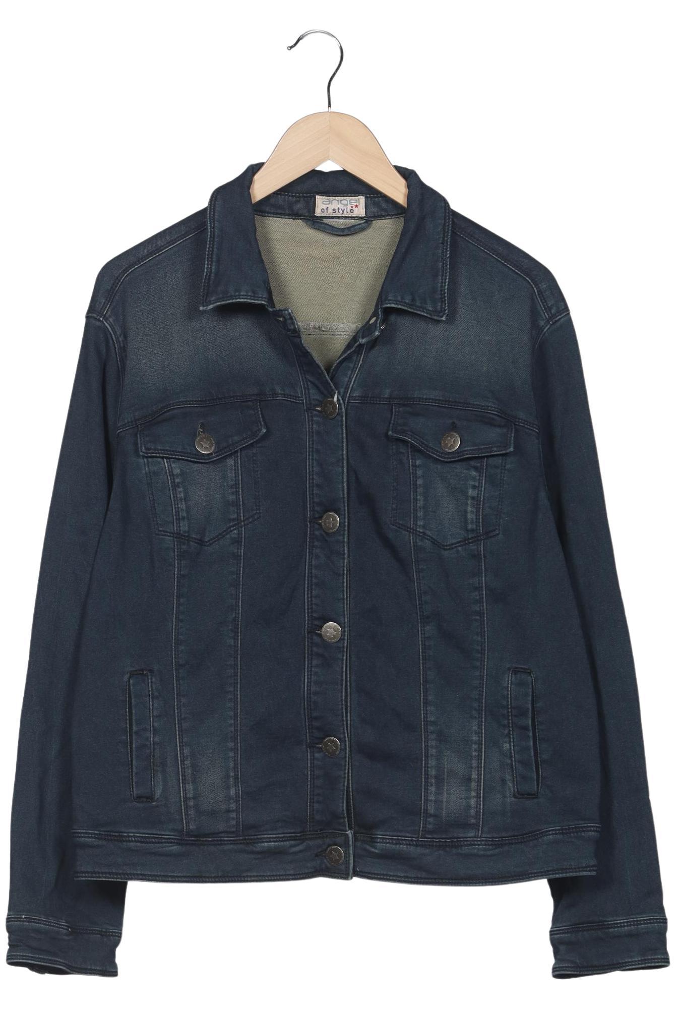 

Angel of Style Damen Jacke, blau, Gr. 46