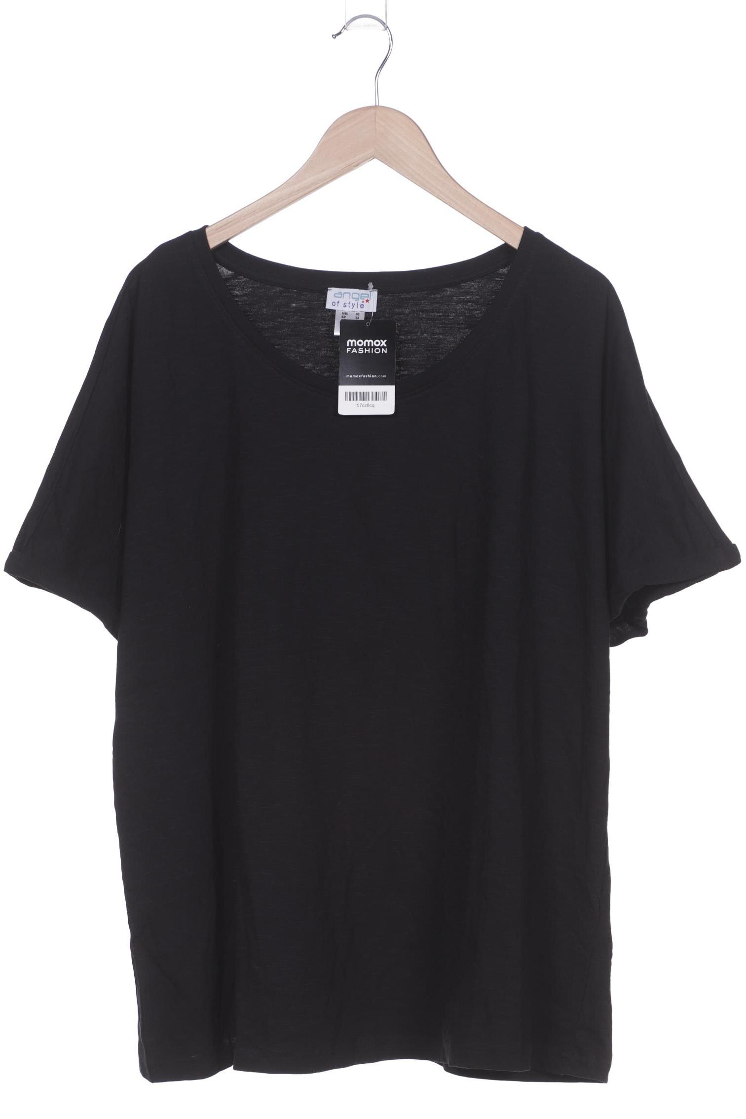 

Angel of Style Damen T-Shirt, schwarz, Gr. 50