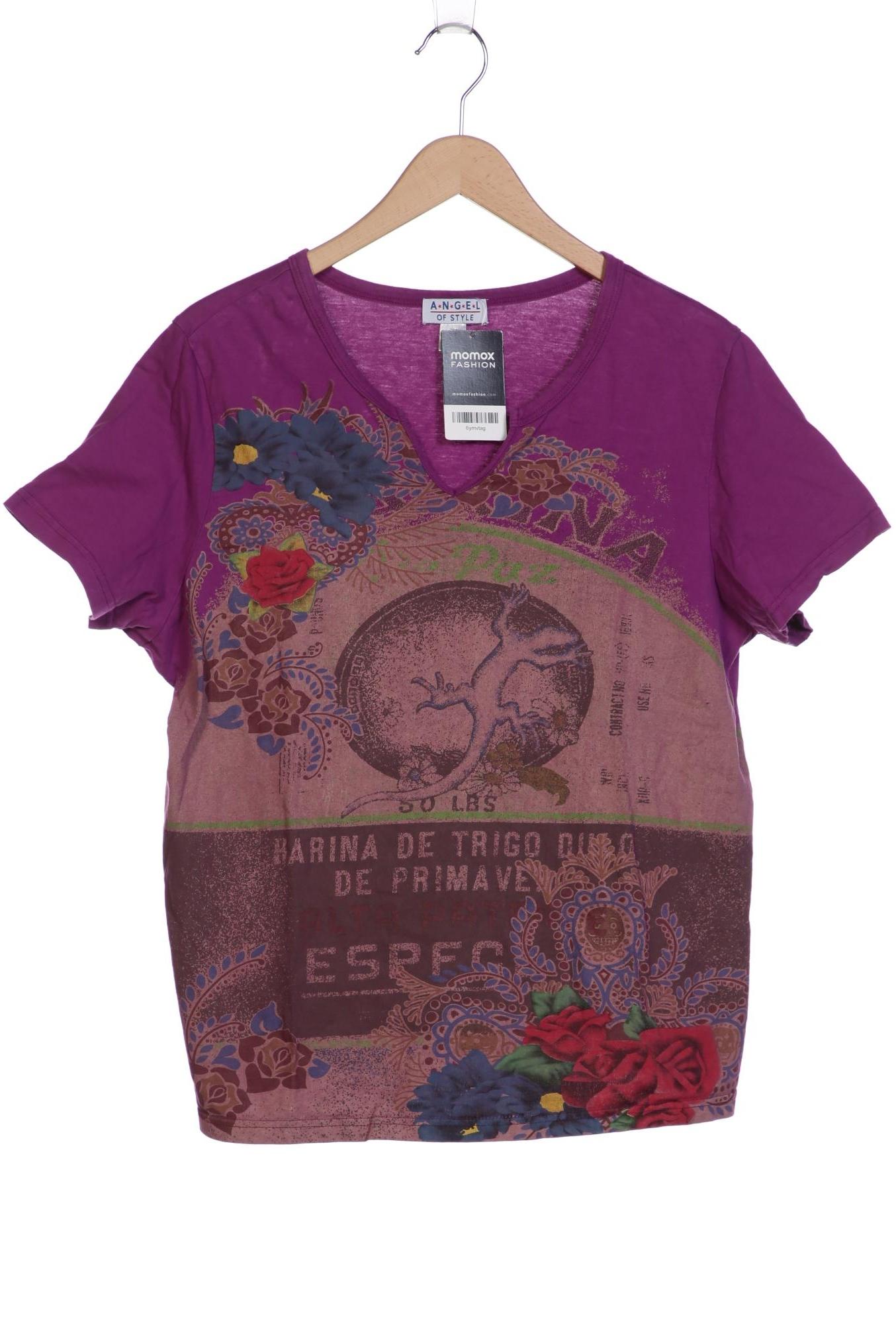 

Angel of Style Damen T-Shirt, flieder, Gr. 48