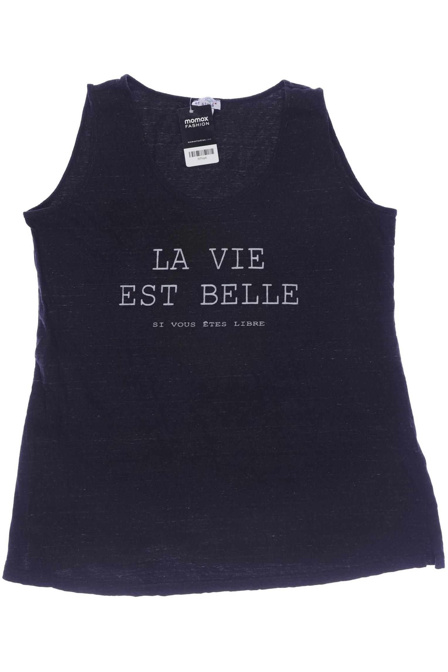 

Angel of Style Damen Top, schwarz, Gr. 48