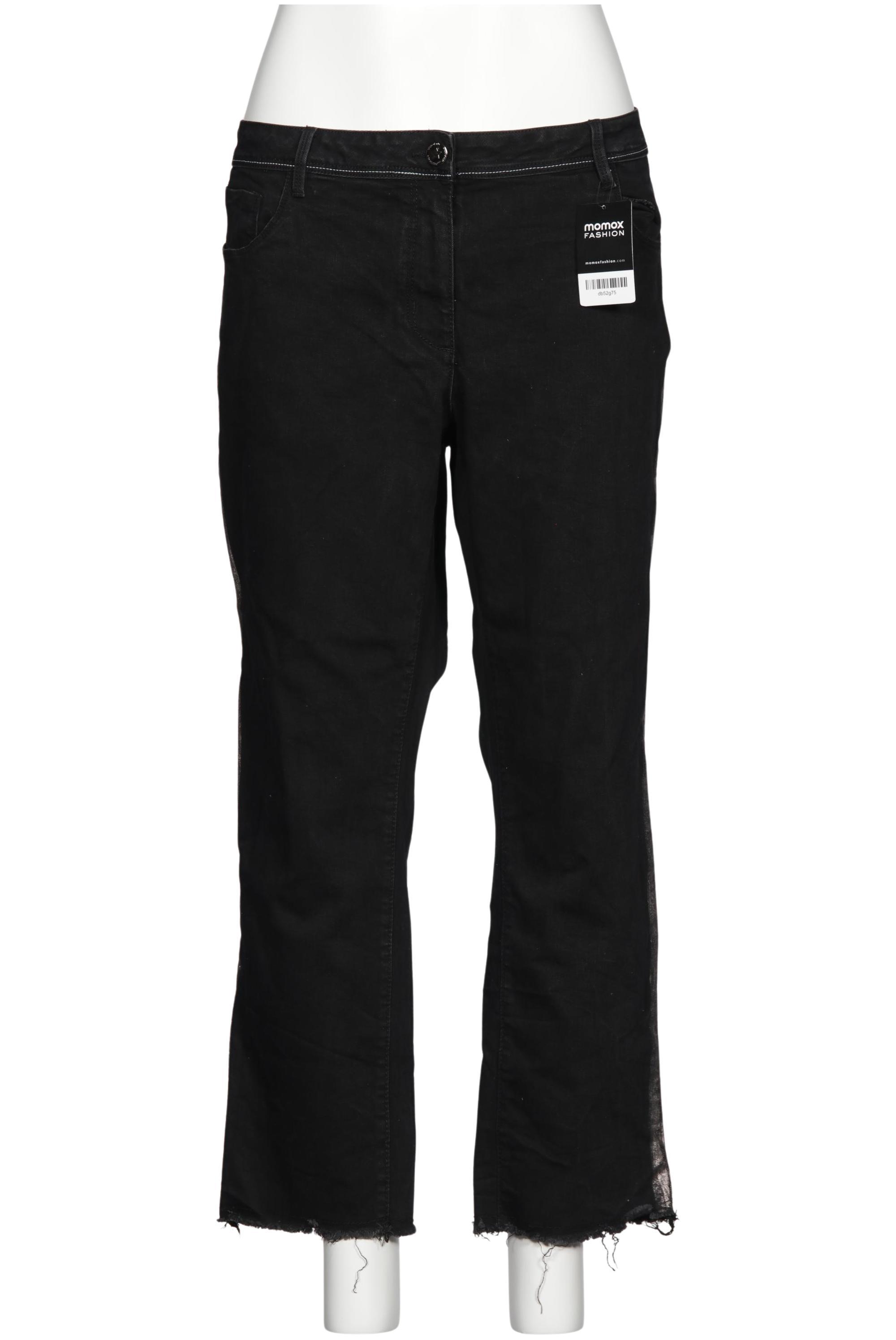 

Angel of Style Damen Jeans, schwarz, Gr. 48