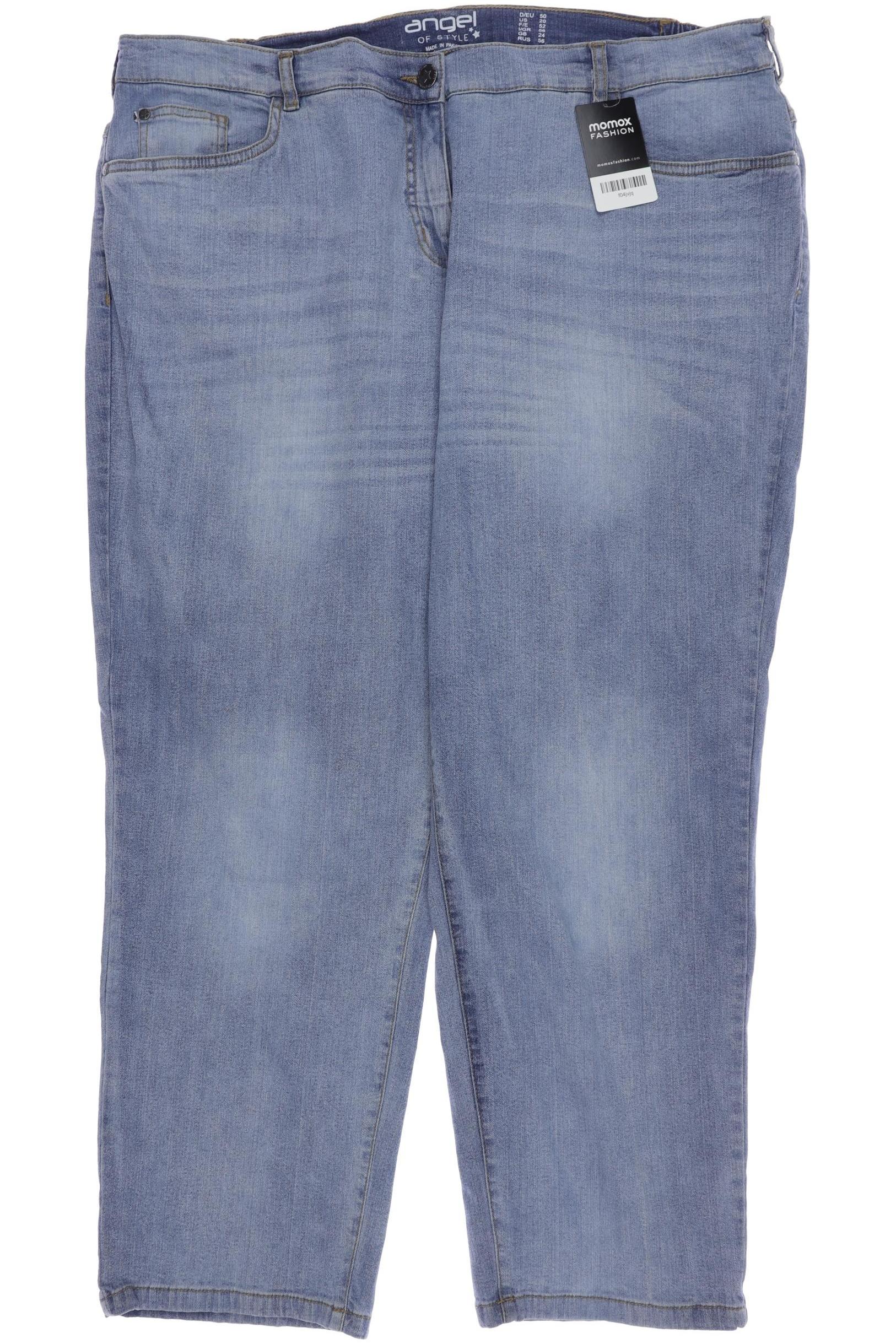 

Angel of Style Damen Jeans, blau, Gr. 50